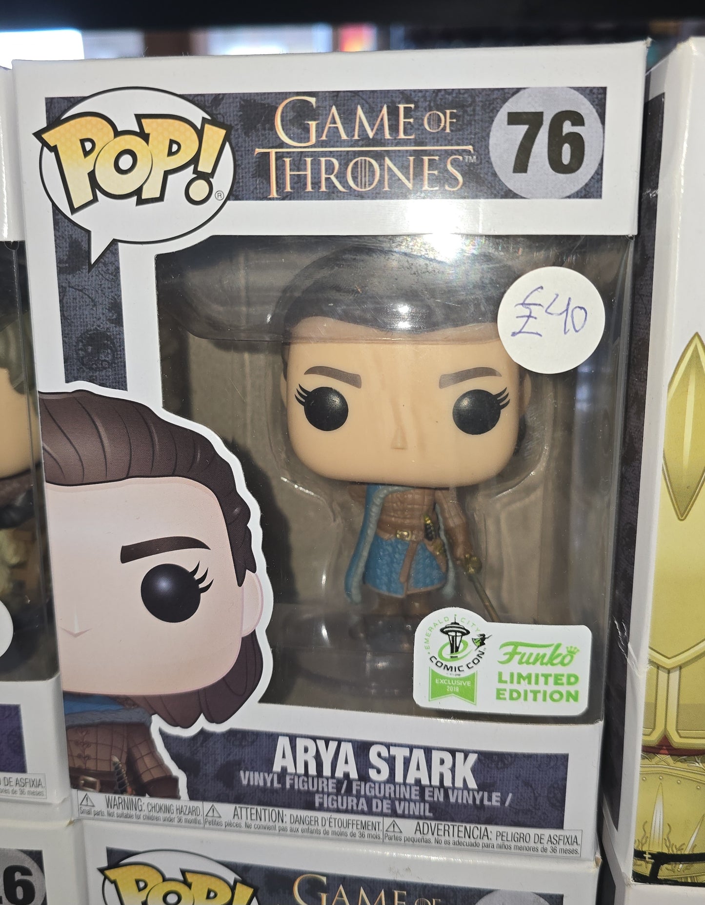 Game of Thrones - Arya Stark #76 Comic Con Funko Limited Edition