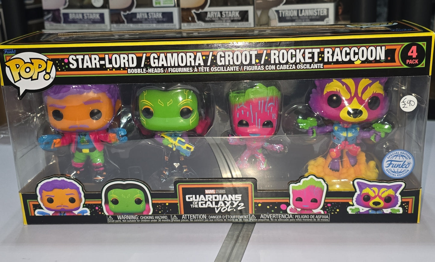 Marvel Guardians of the Galaxy Volume 2 - Star-Lord/Gamora/Groot/Rocket Raccoon 4 Pack