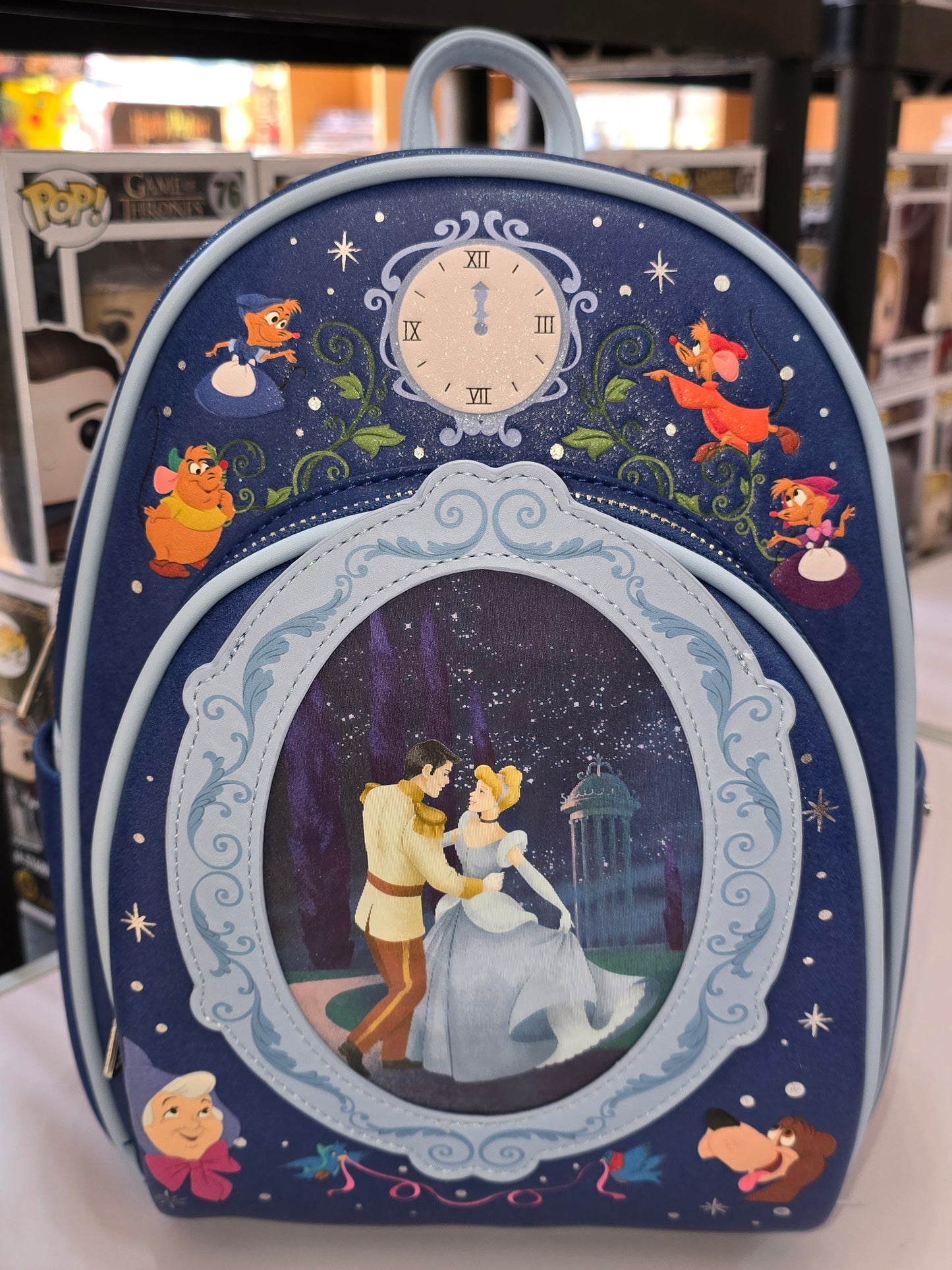 Loungefly Cinderella 75th Anniversary Lenticular Mini Backpack