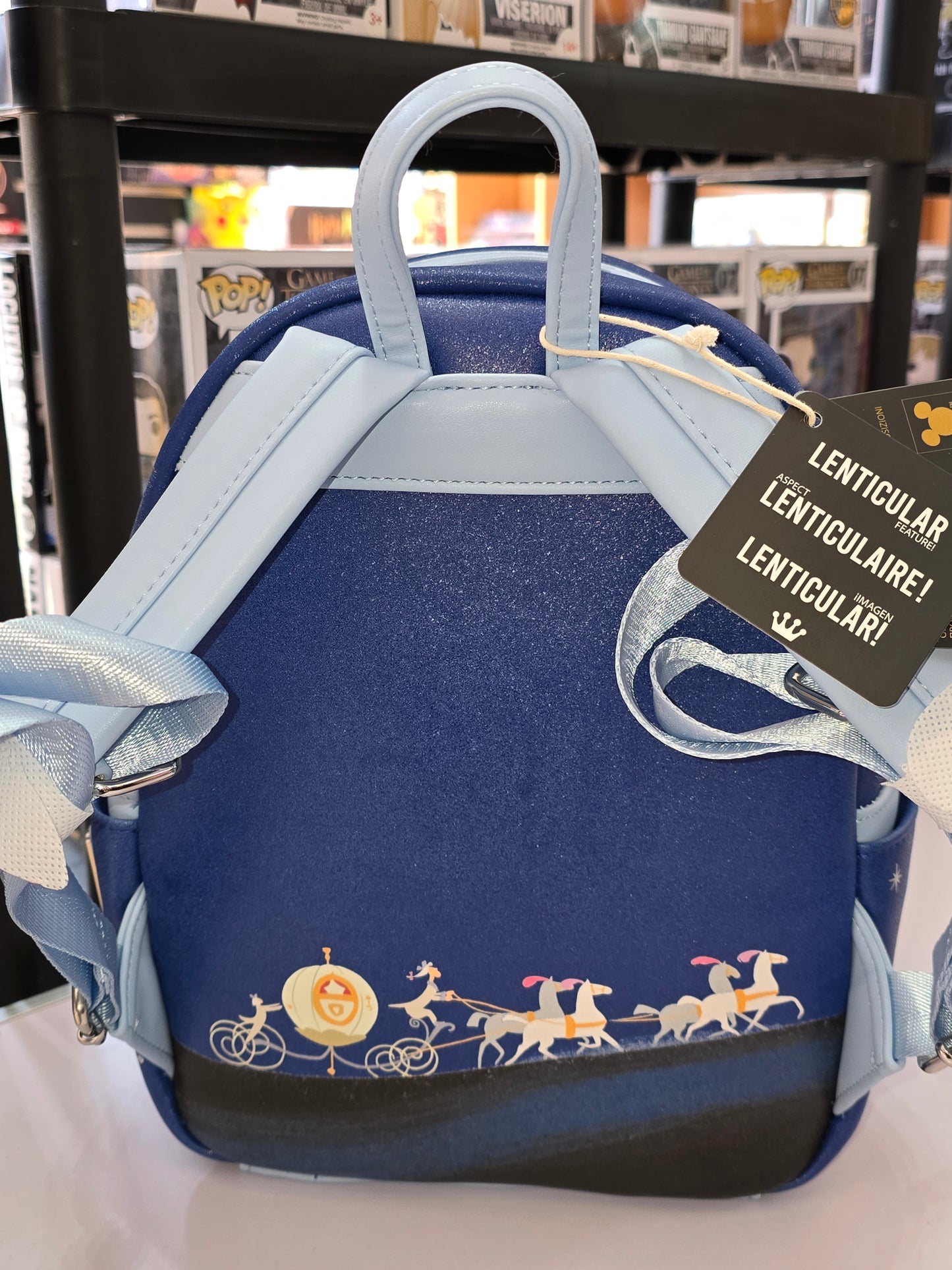 Loungefly Cinderella 75th Anniversary Lenticular Mini Backpack