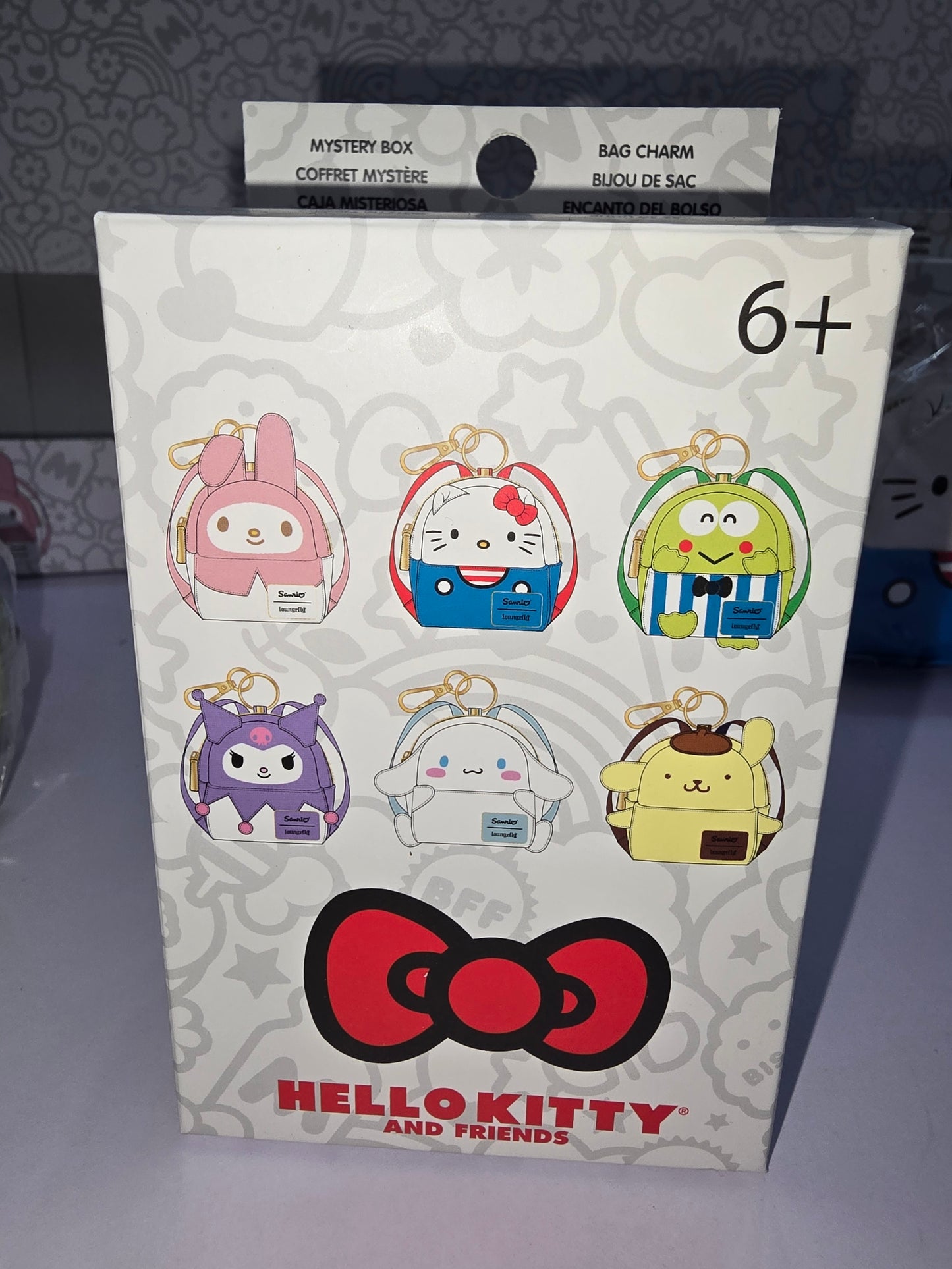 Loungefly Hello Kitty and Friends Bag Charm - Keroppi