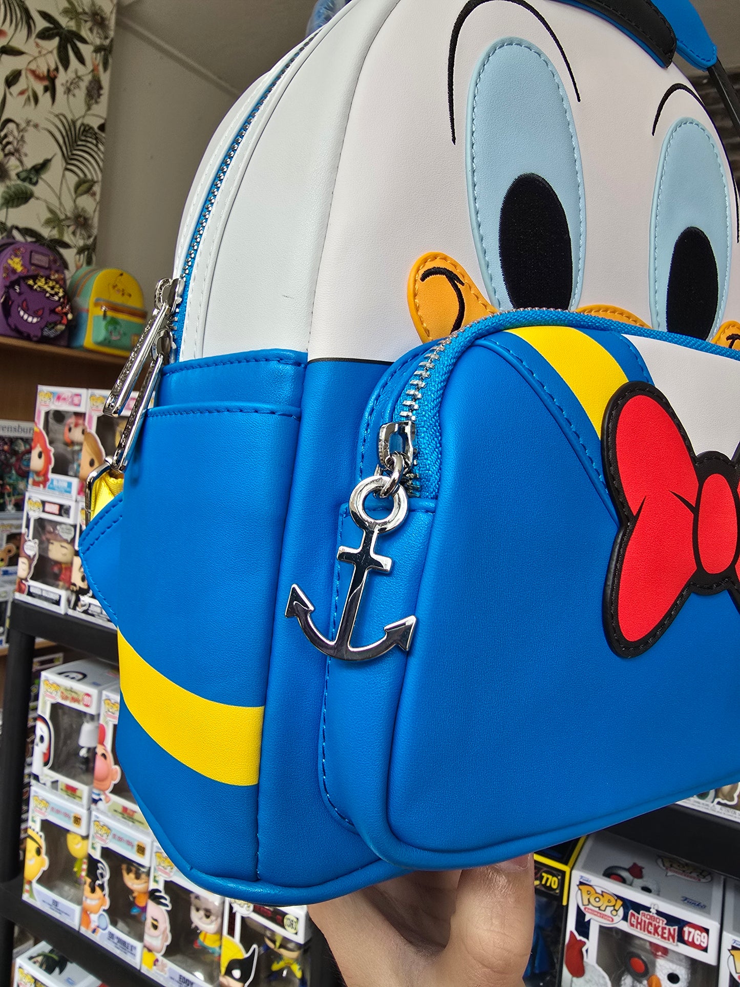 Loungefly Donald Duck Cosplay Mini Backpack