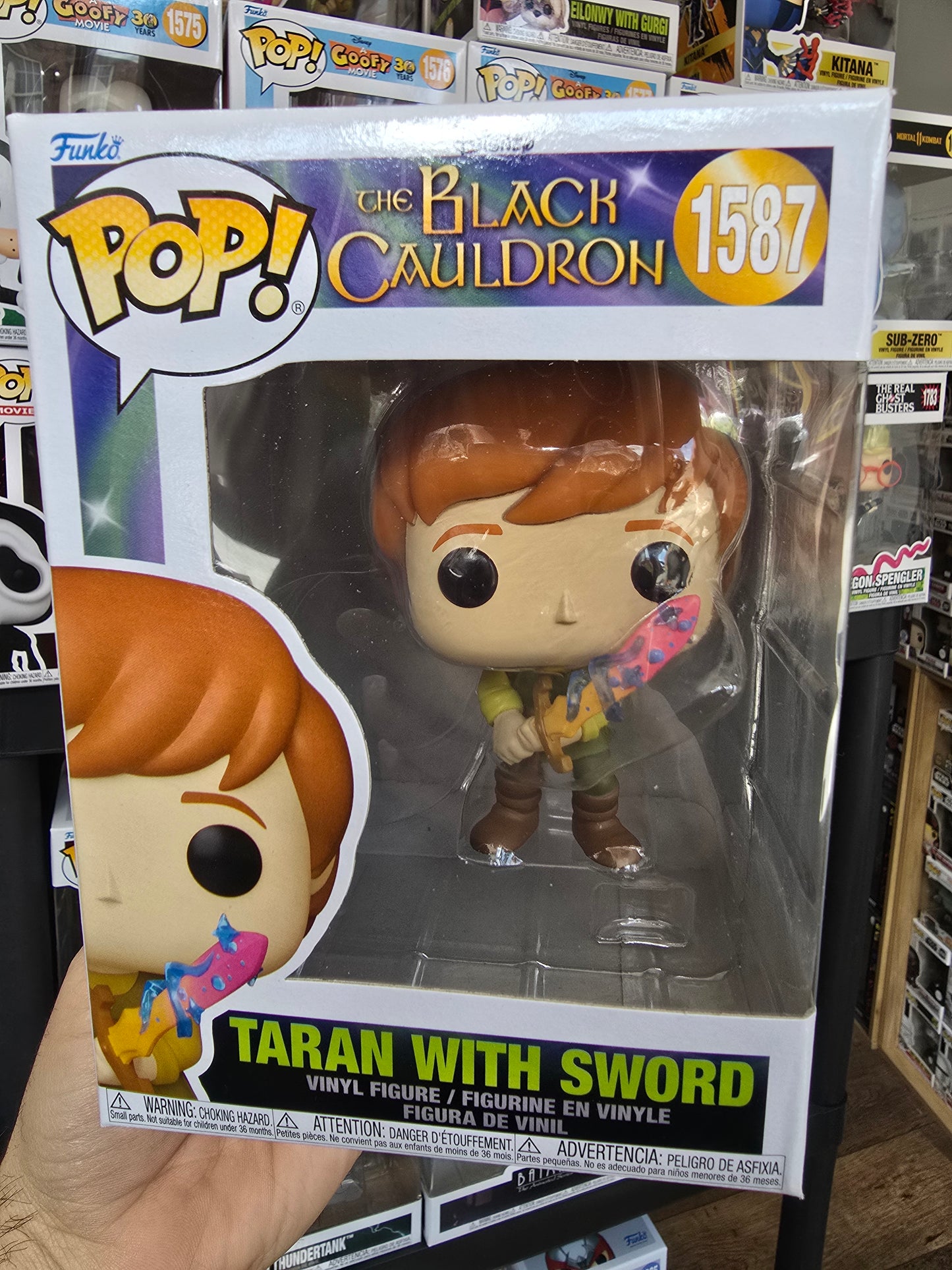 The Black Cauldron - Taran with Sword #1587