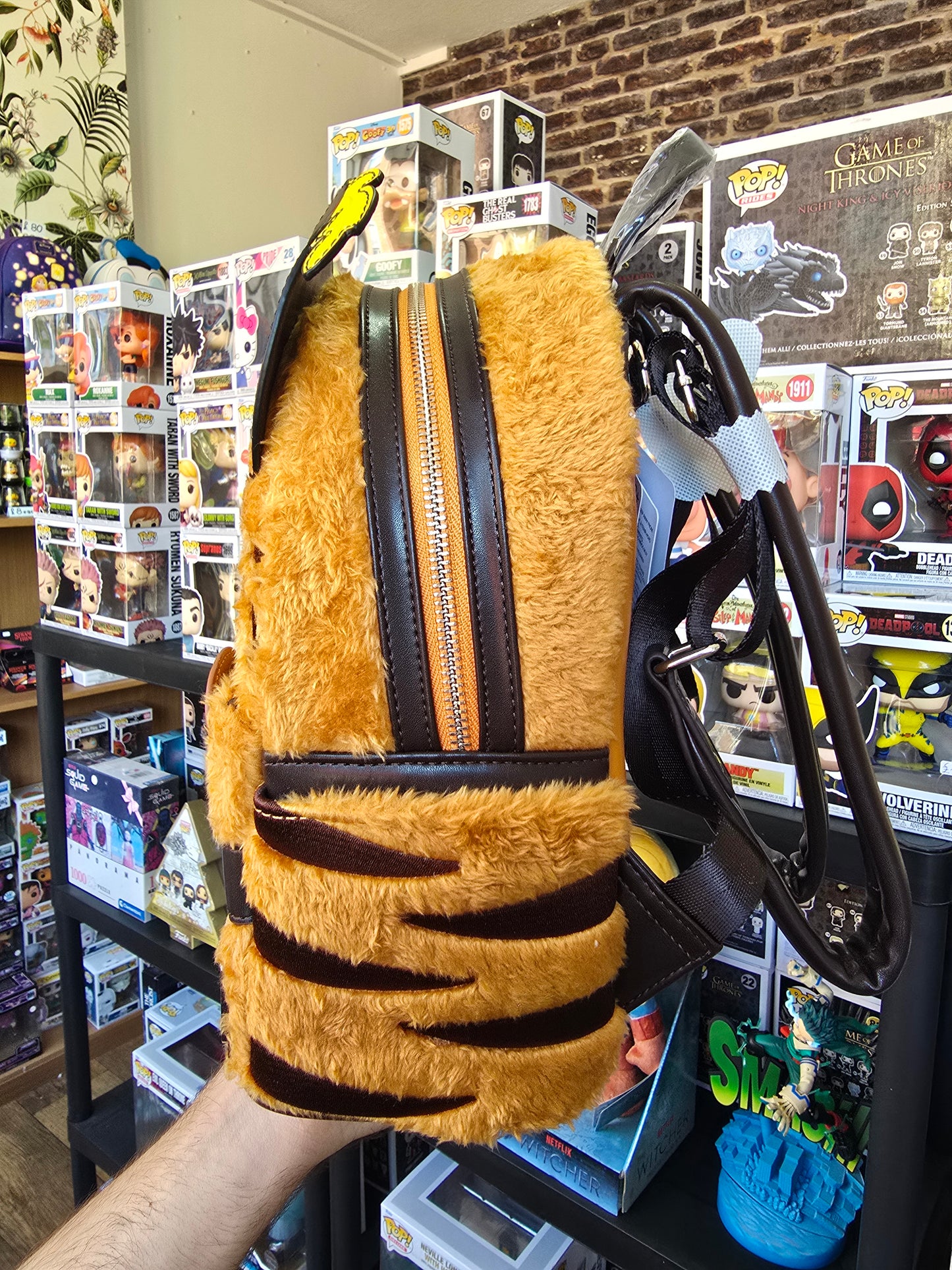 Loungefly Shrek - Puss in Boots Cosplay Mini Backpack