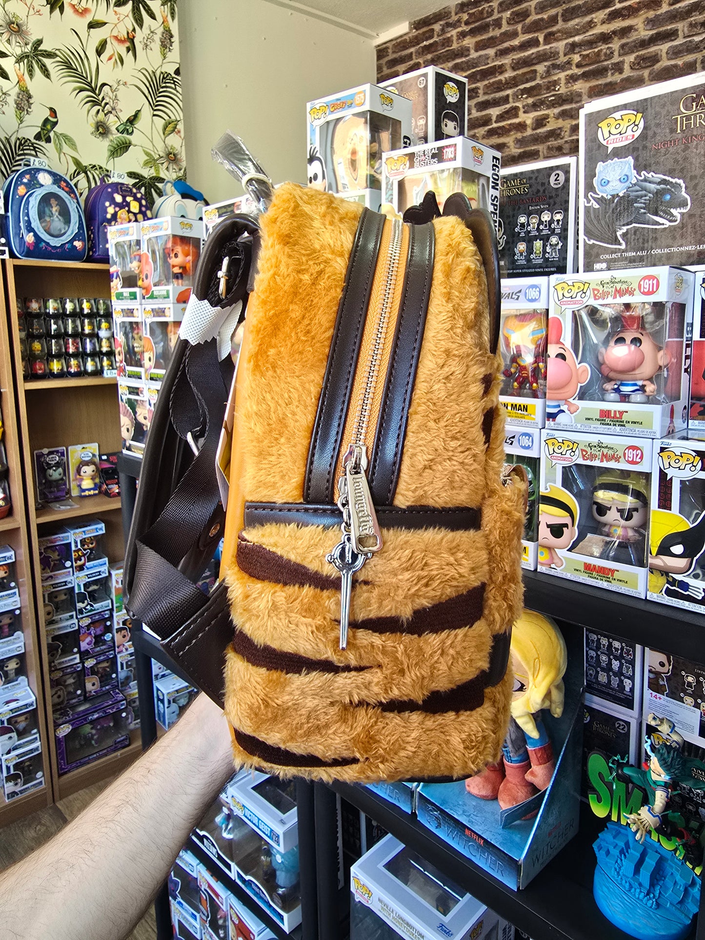 Loungefly Shrek - Puss in Boots Cosplay Mini Backpack