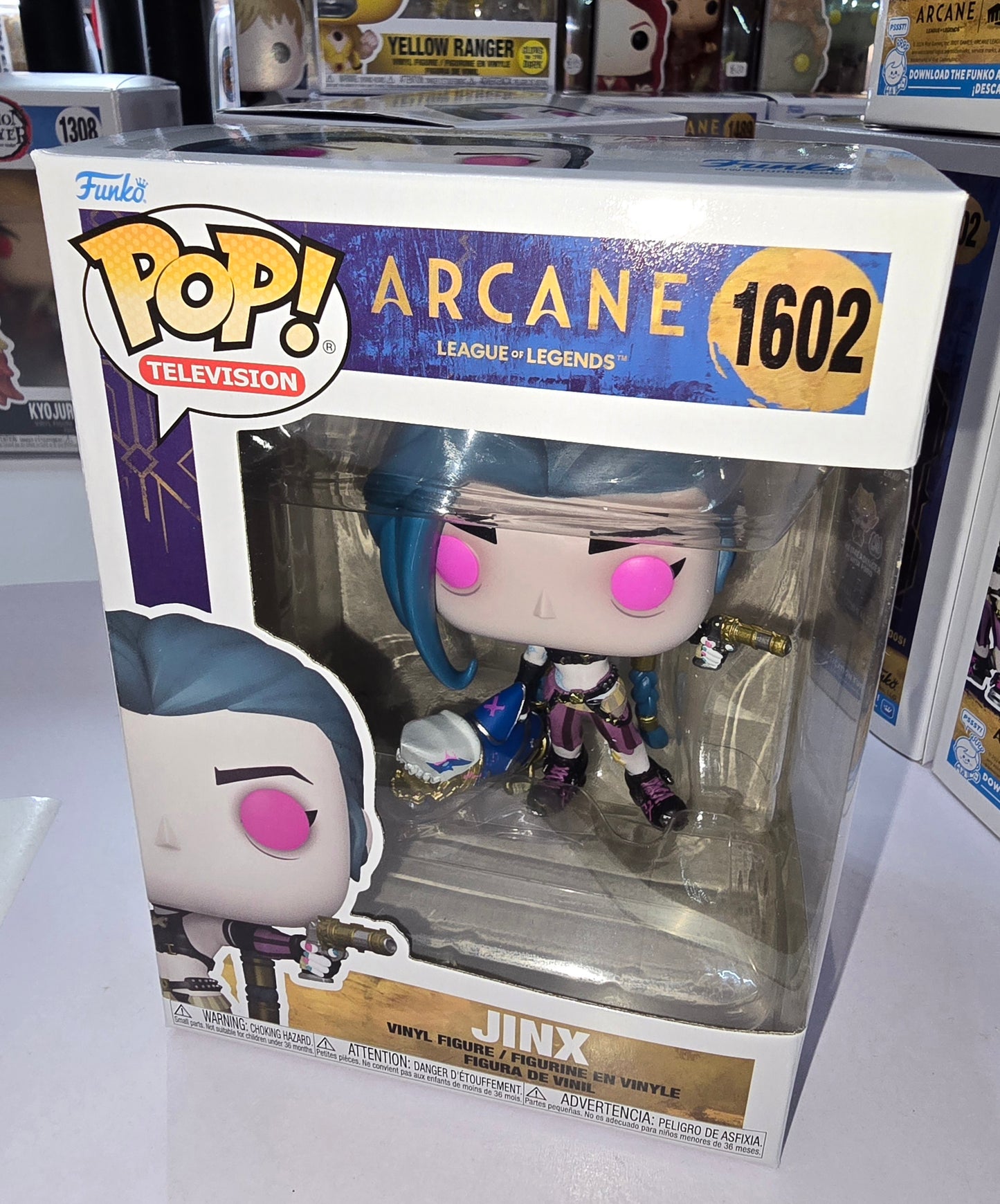 Arcane League of Legends - Jinx #1602 (Minimal Window Dent)