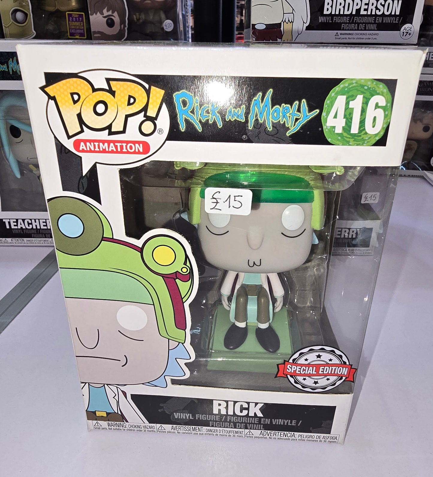 Rick and Morty - Rick #416 (Window Dents on Front as seen on 2nd Picture)