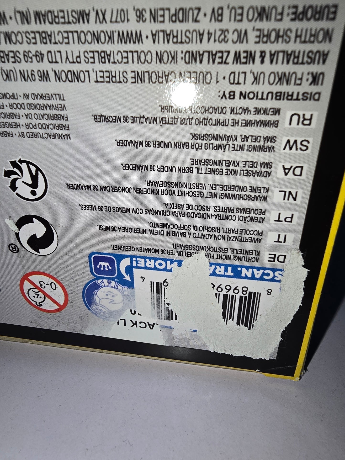 Stranger Things - Eleven #802 Blacklight (Has some Box "missing" at the bottom)