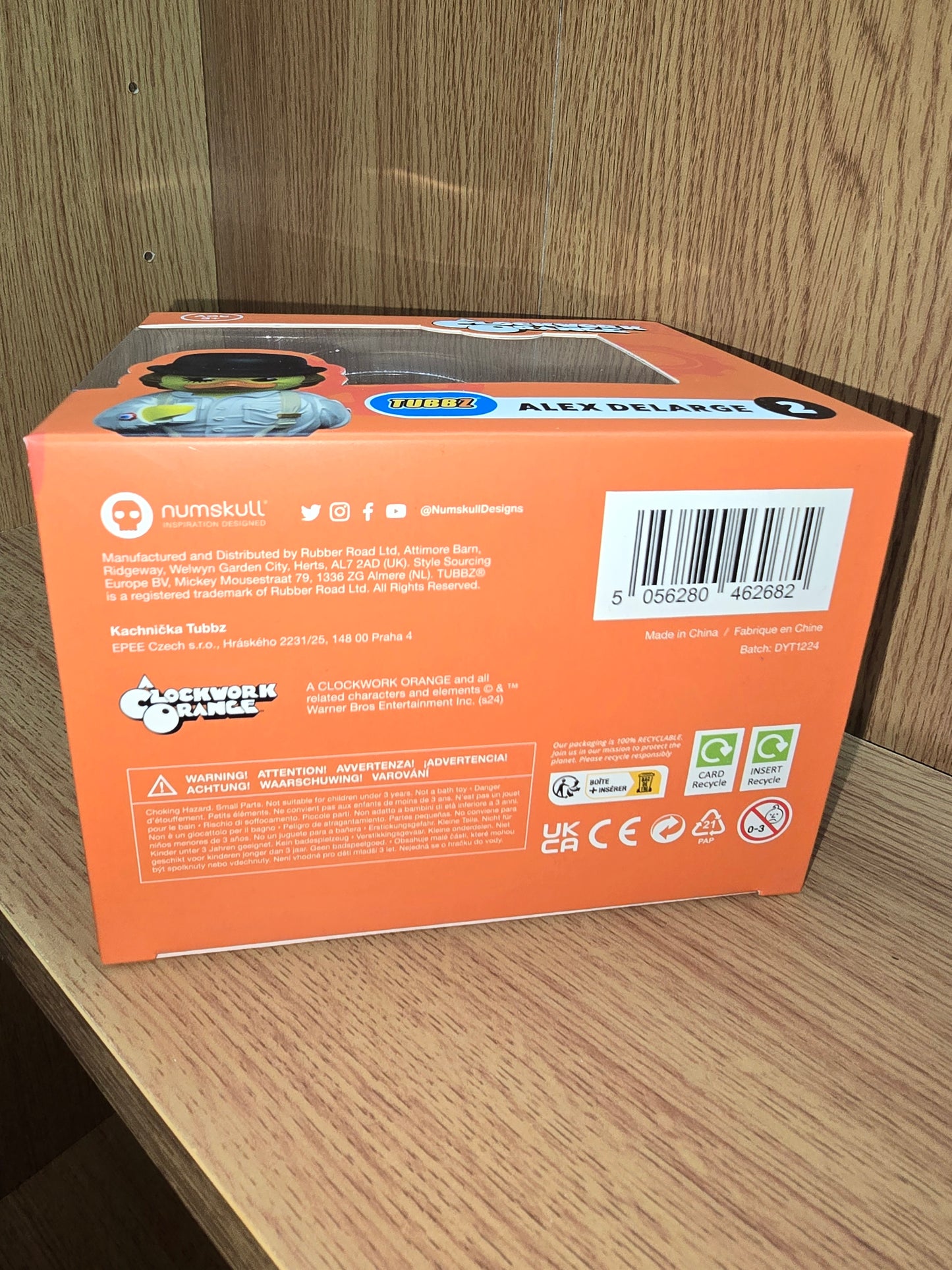 A Clockwork Orange Boxed Tubbz - Alex Delarge
