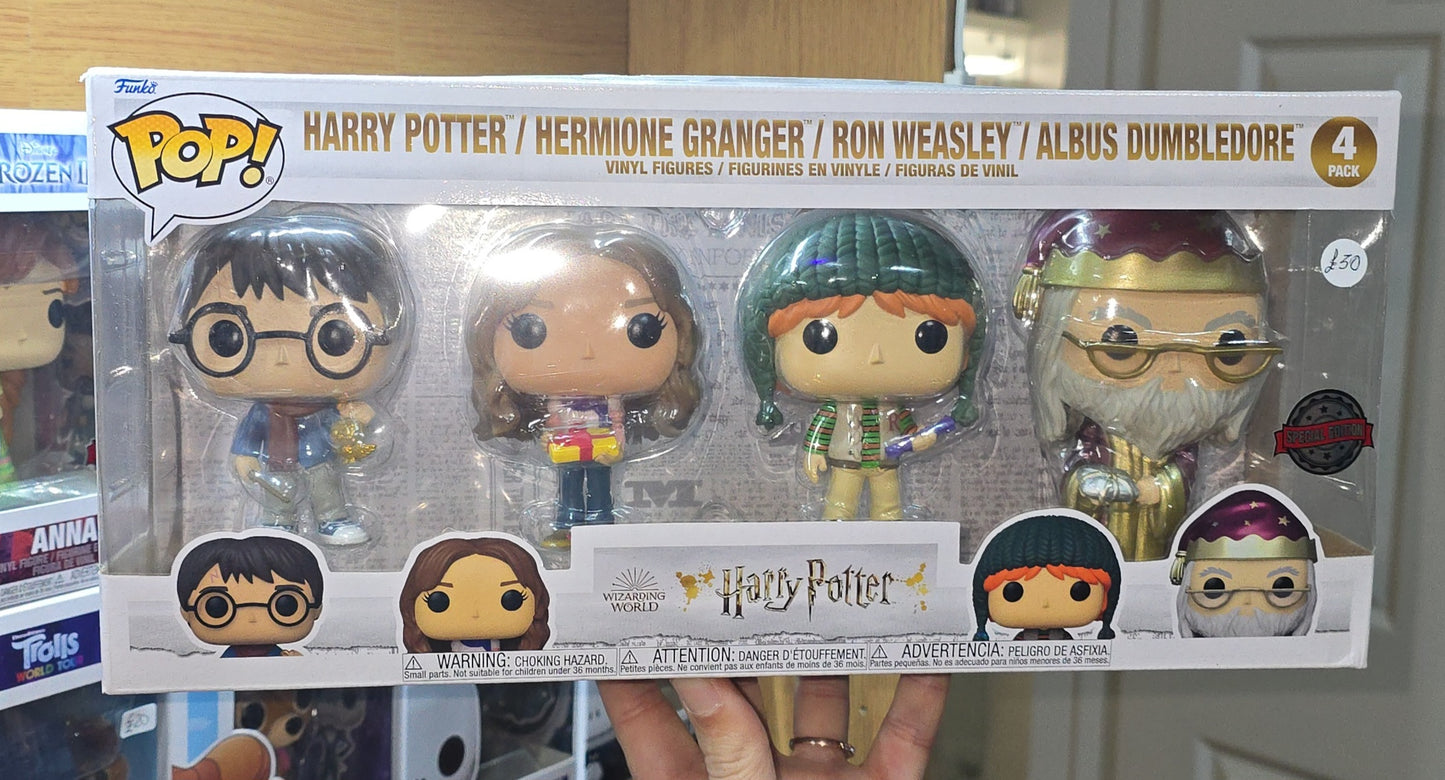 Harry Potter 4 Pack - Harry, Hermione, Ron and Albus