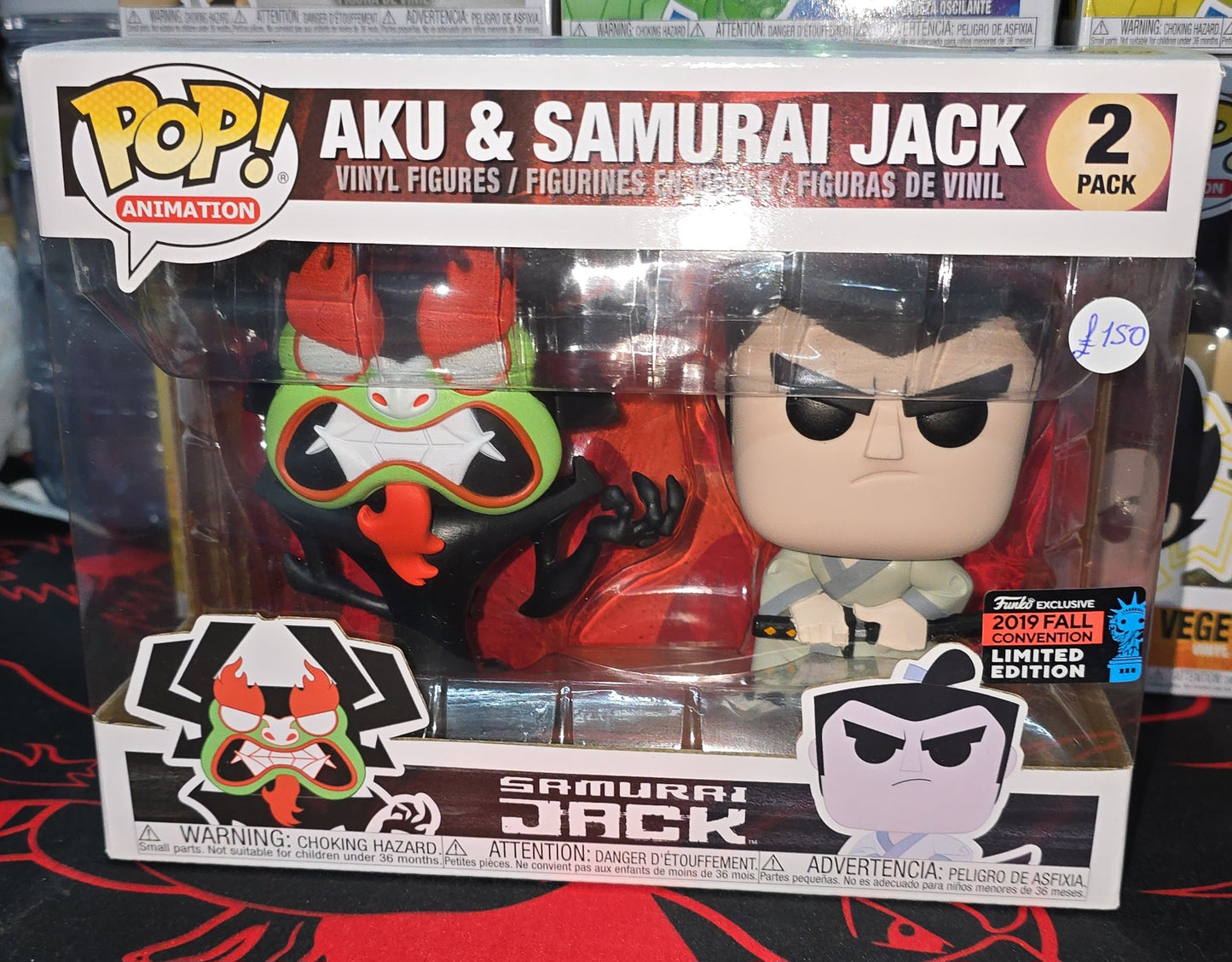 Samurai Jack 2 Pack - Aku and Samurai Jack