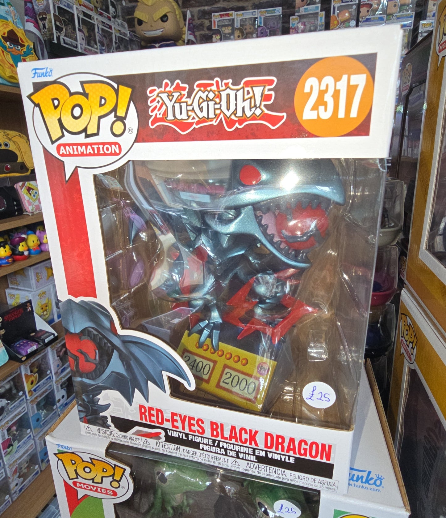 Yu-Gi-Oh! - Red-Eyes Black Dragon #2317