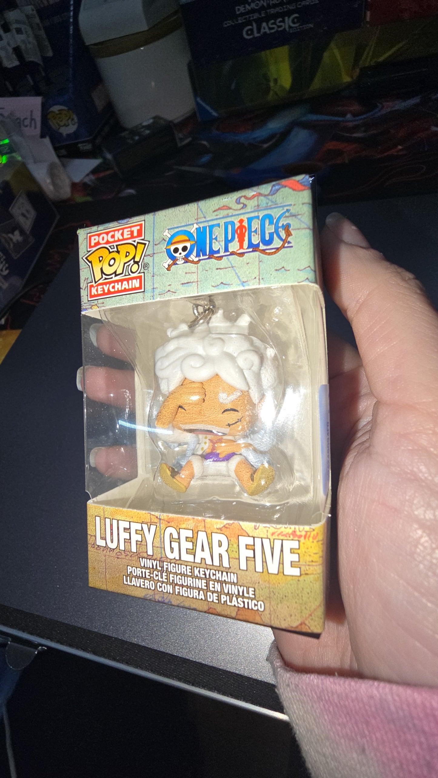 One Piece Funko Keychain - Luffy Gear Five