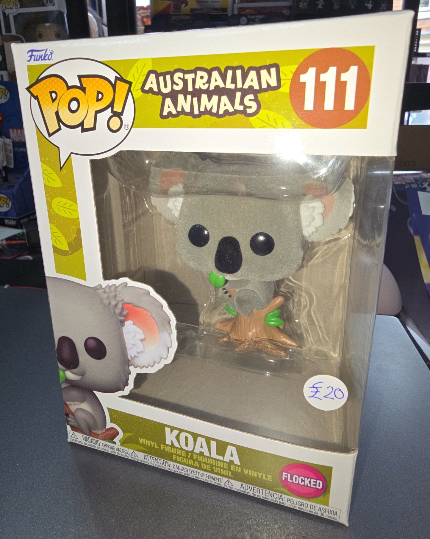 Australian Animals - Koala #111 Flocked