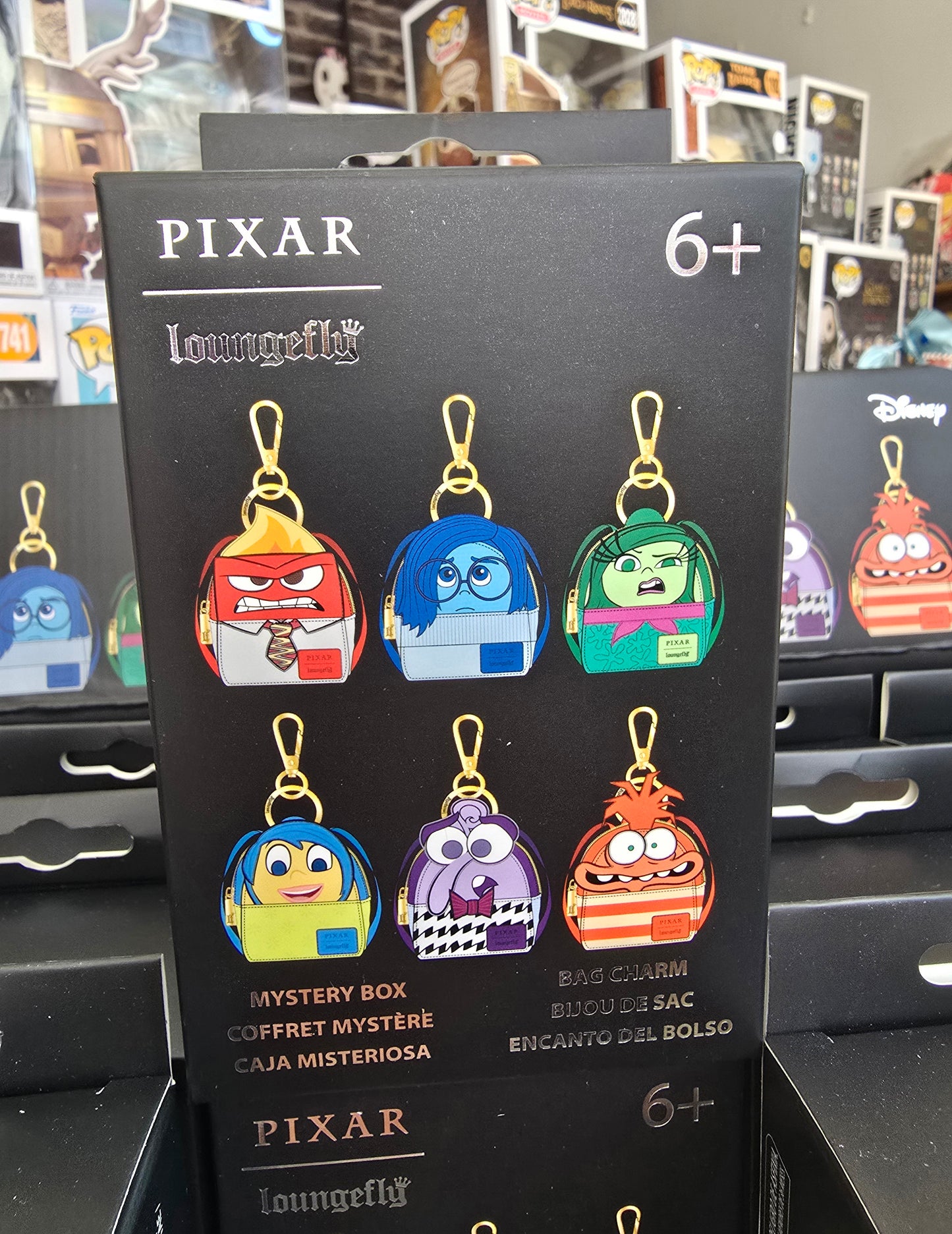 Loungefly Inside Out Mystery Bag Charm