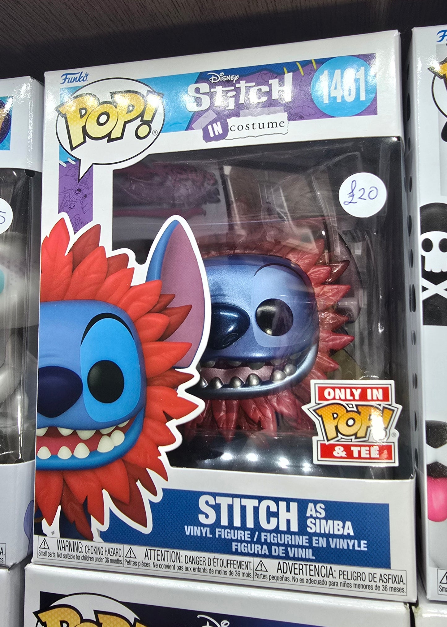 Stitch in Costume - Stitch as Simba #1461 Metallic