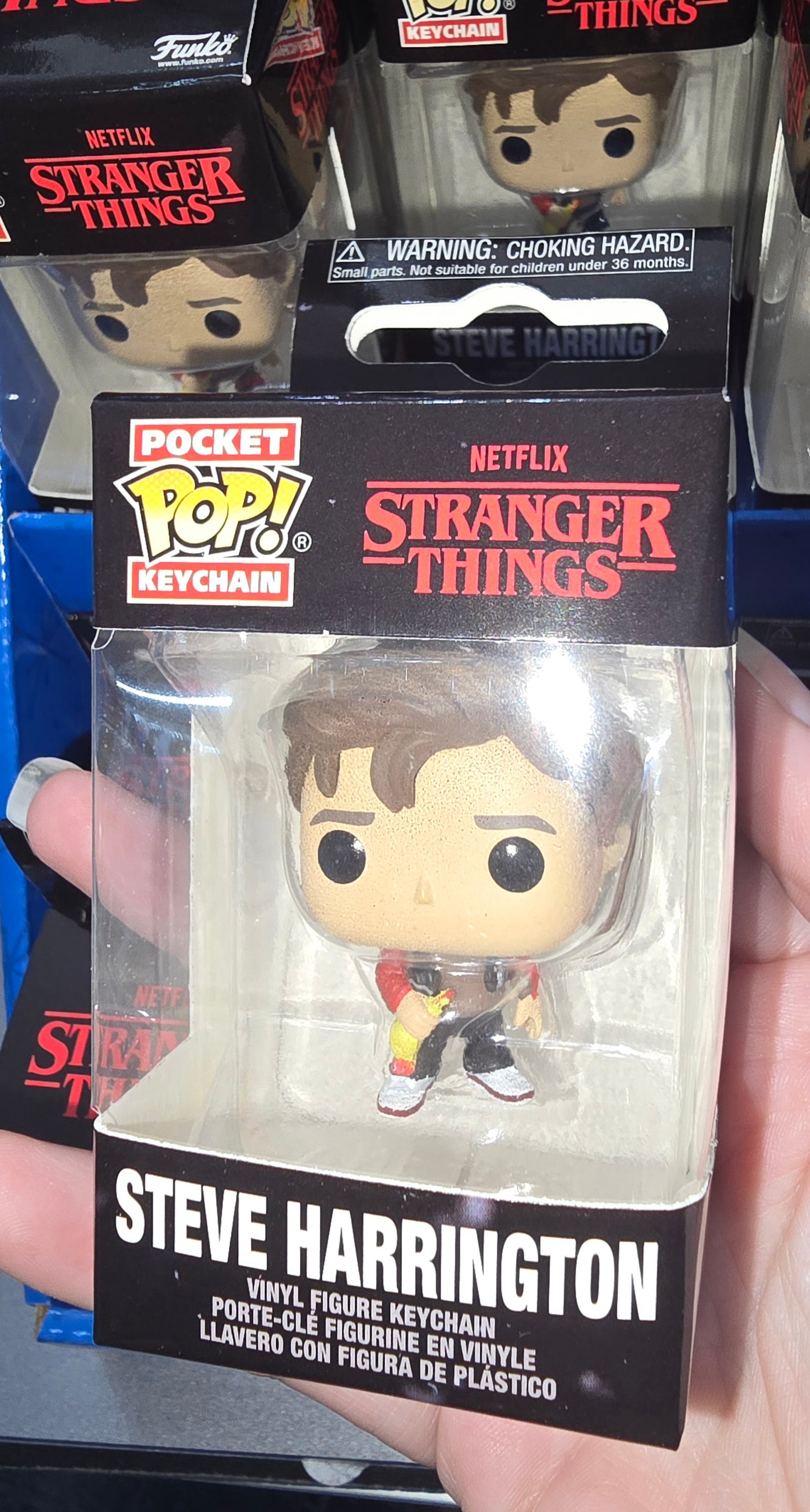 Funko Keychain Stranger Things - Steve Harrington