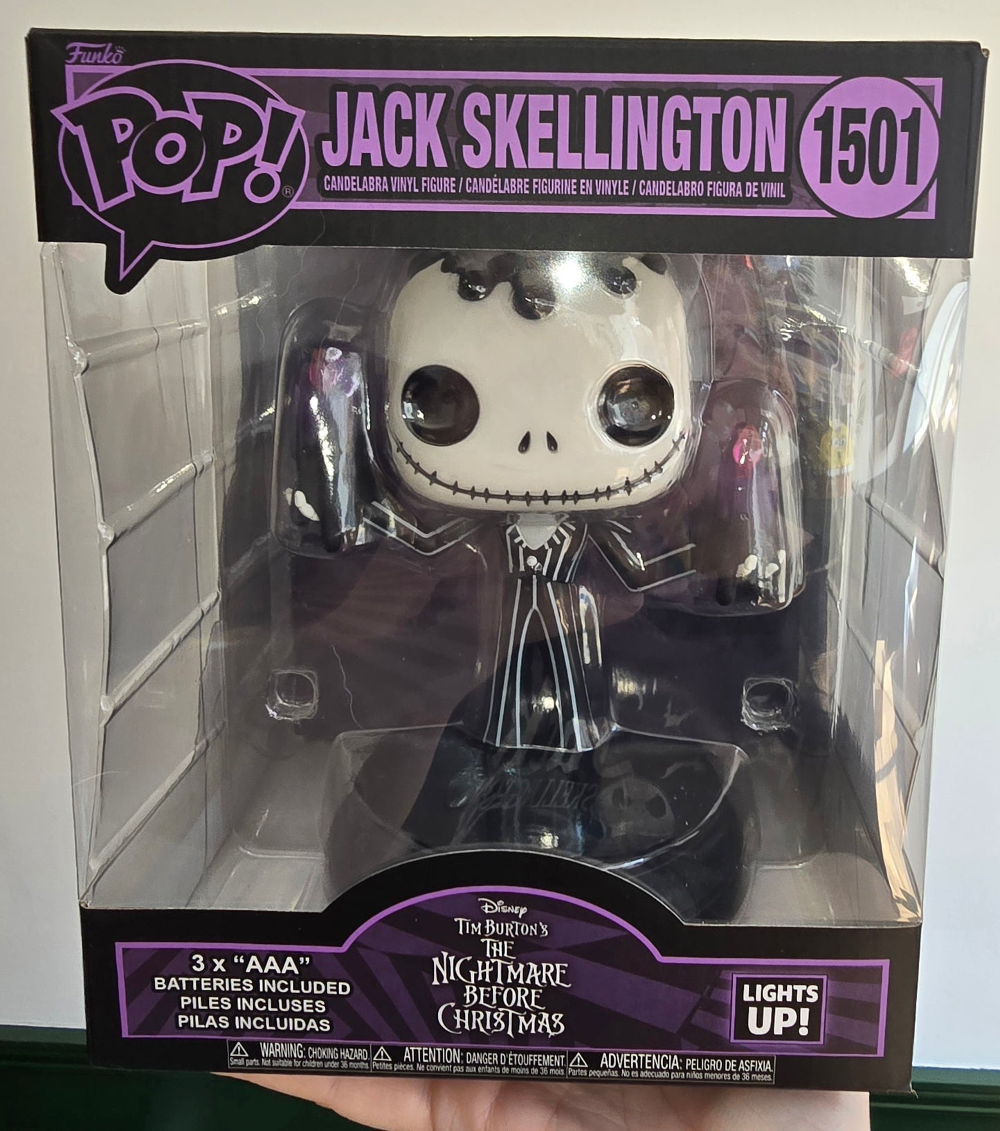 The Nightmare Before Christmas - Jack Skellington #1501 Lights Up!