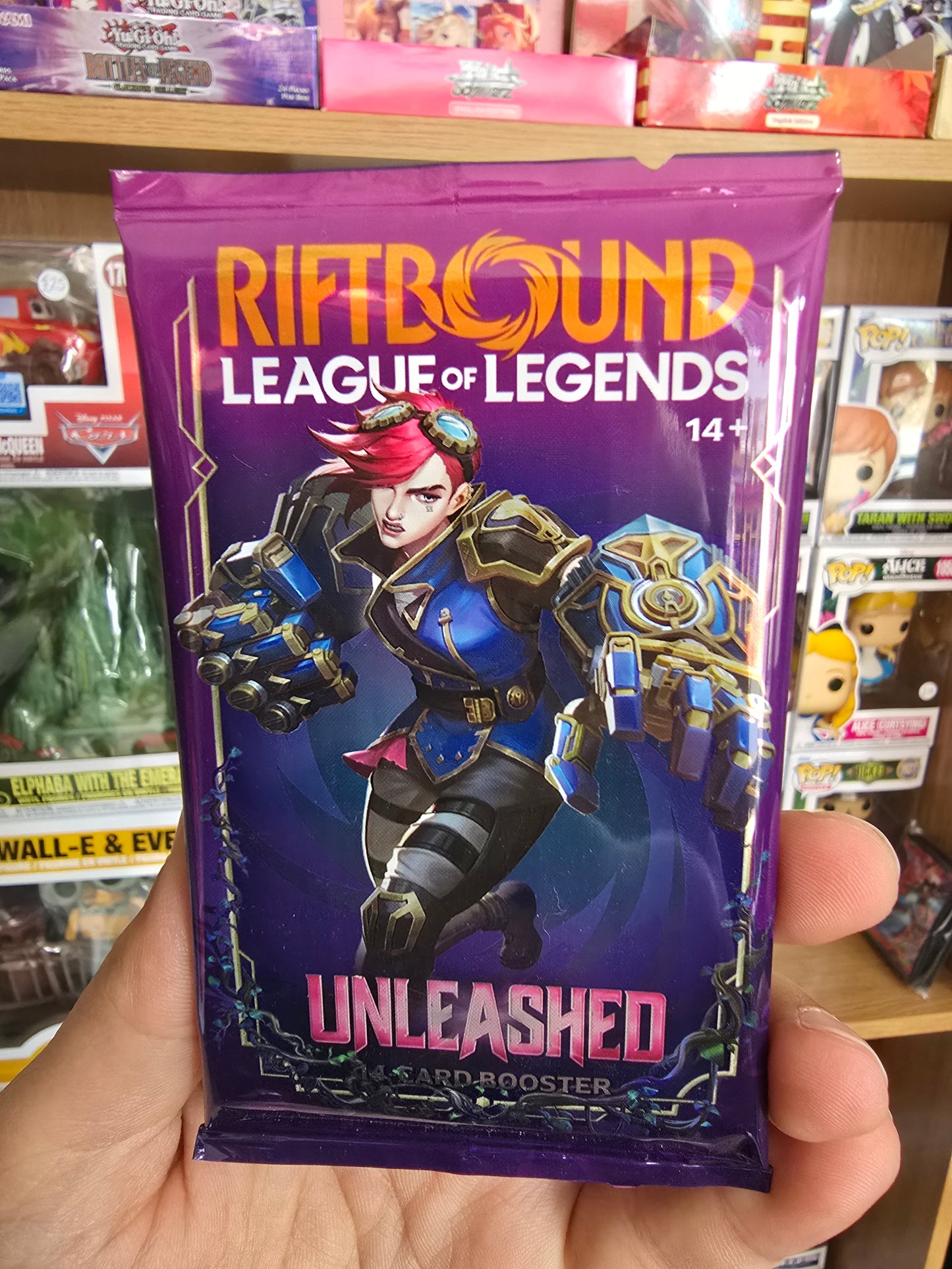 Riftbound League of Legends Unleashed Booster Pack