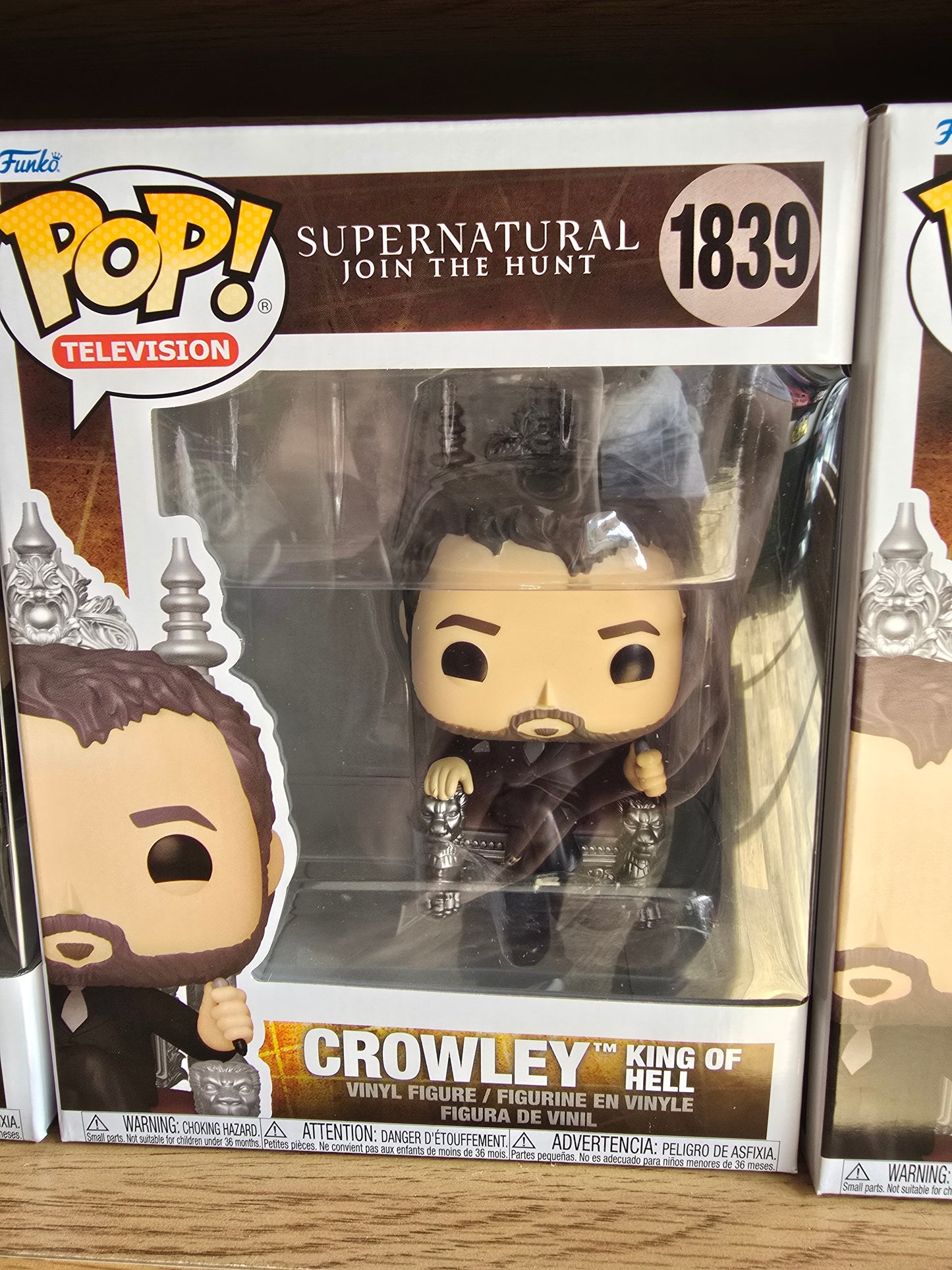 Supernatural Join the Hunt - Crowley King of Hell #1839
