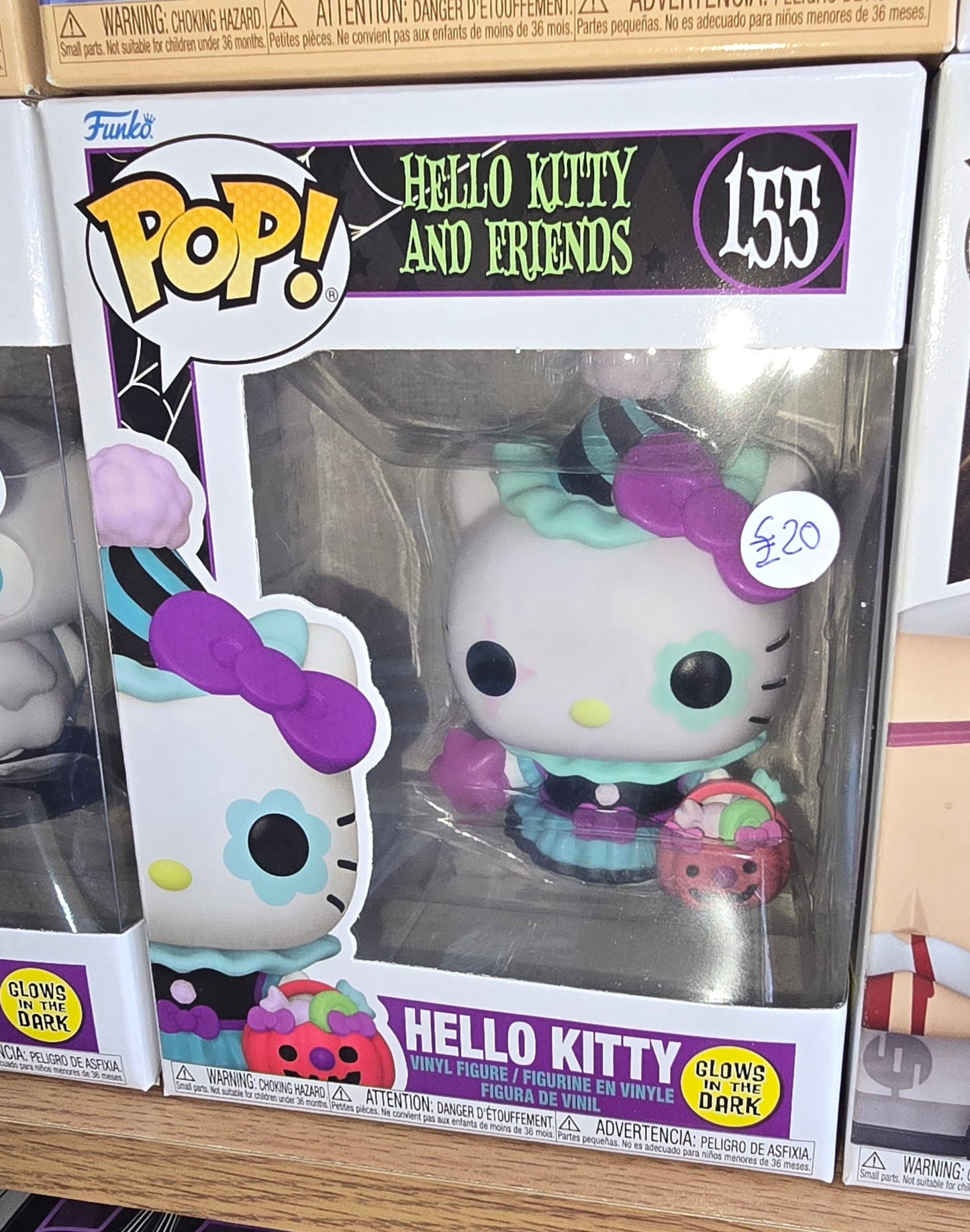 Hello Kitty and Friends - Hello Kitty #155 Glows in the Dark