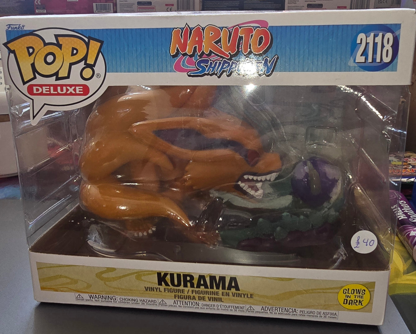 Naruto Shippuden - Kurama #2118 Glows in the Dark
