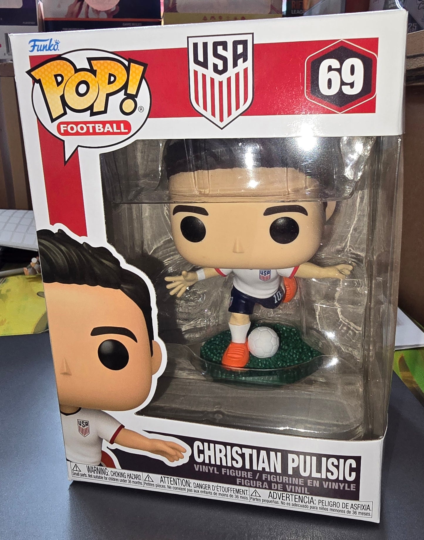 USA - Christian Pulisic #69 Football