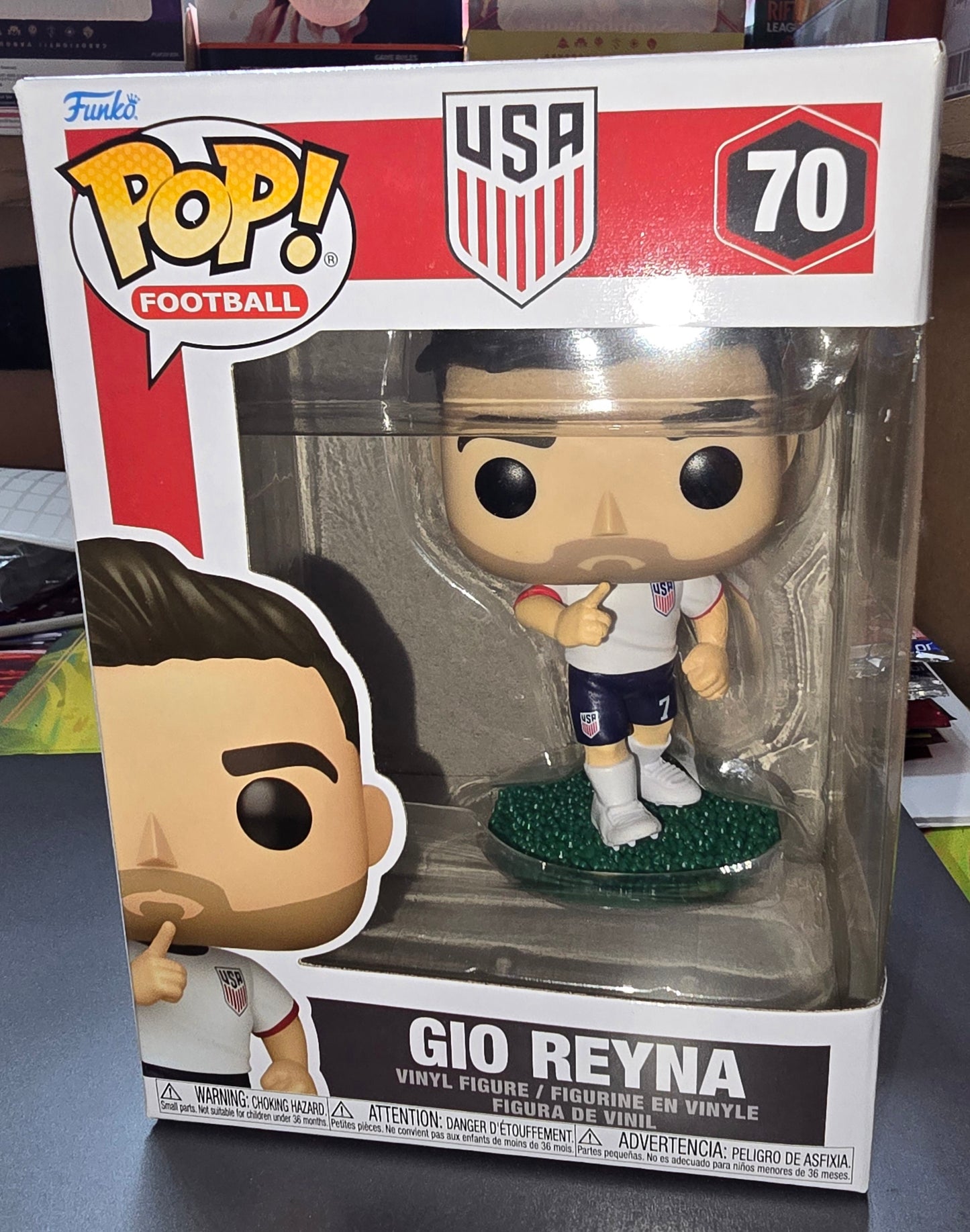 USA - Gio Reyna #70 Football