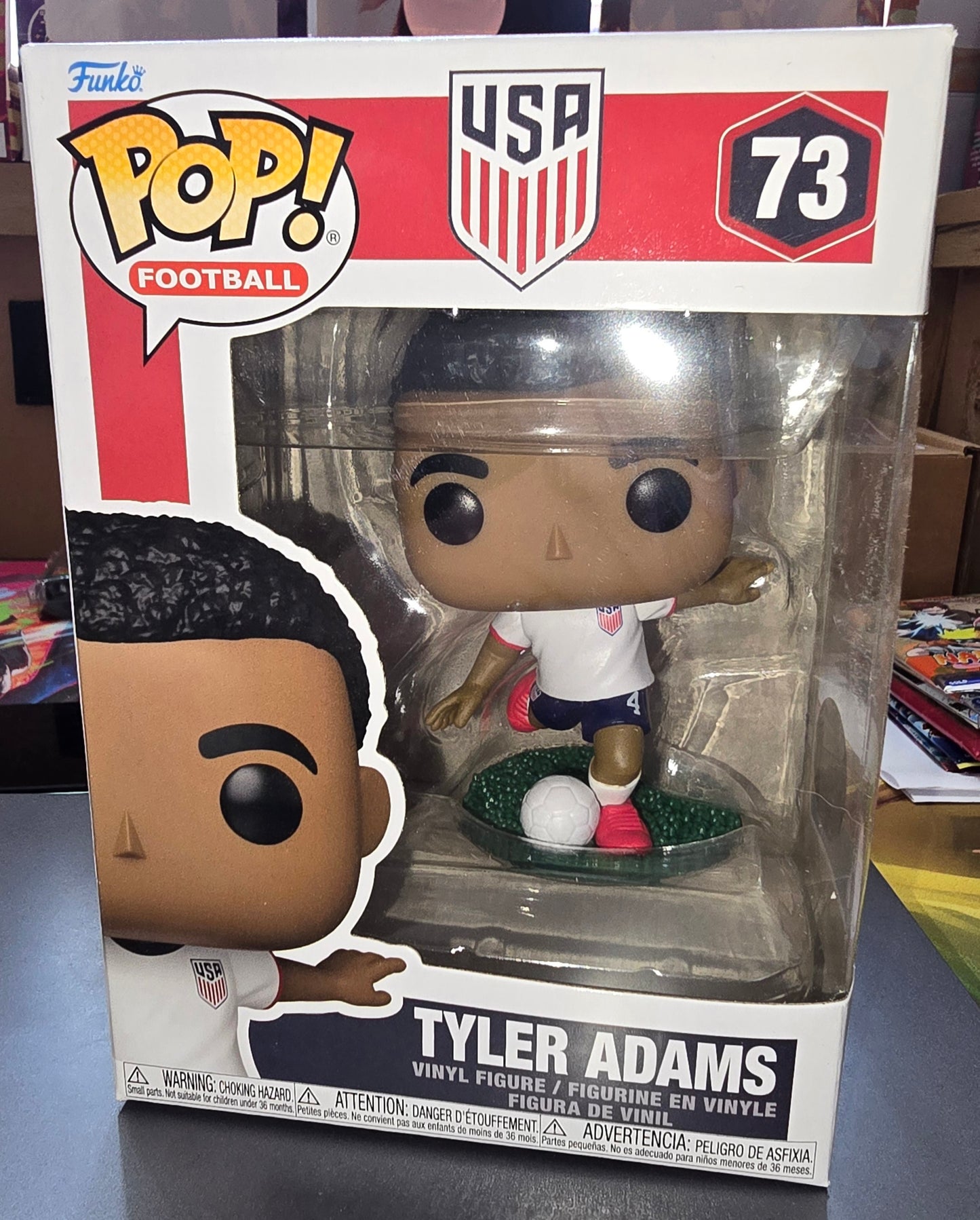 USA - Tyler Adams #73 Football