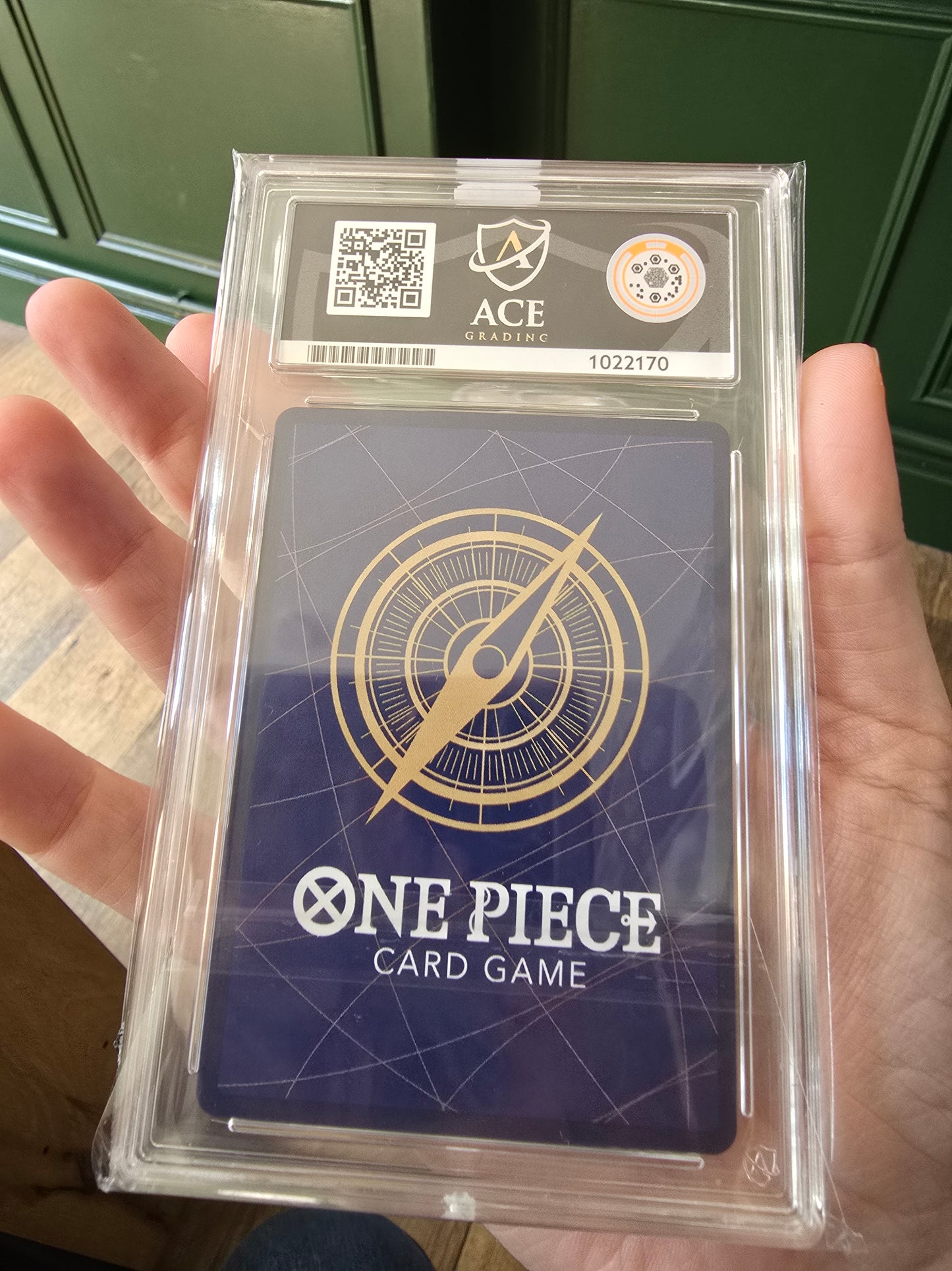 Portgas D Ace P-074 10 GEM MINT - One Piece ACE Graded Card