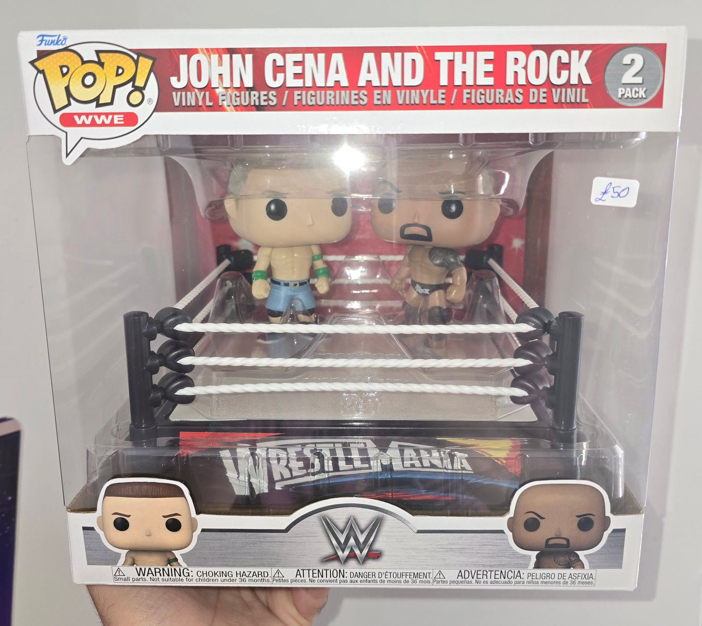 WWE - John Cena and The Rock 2 Pack
