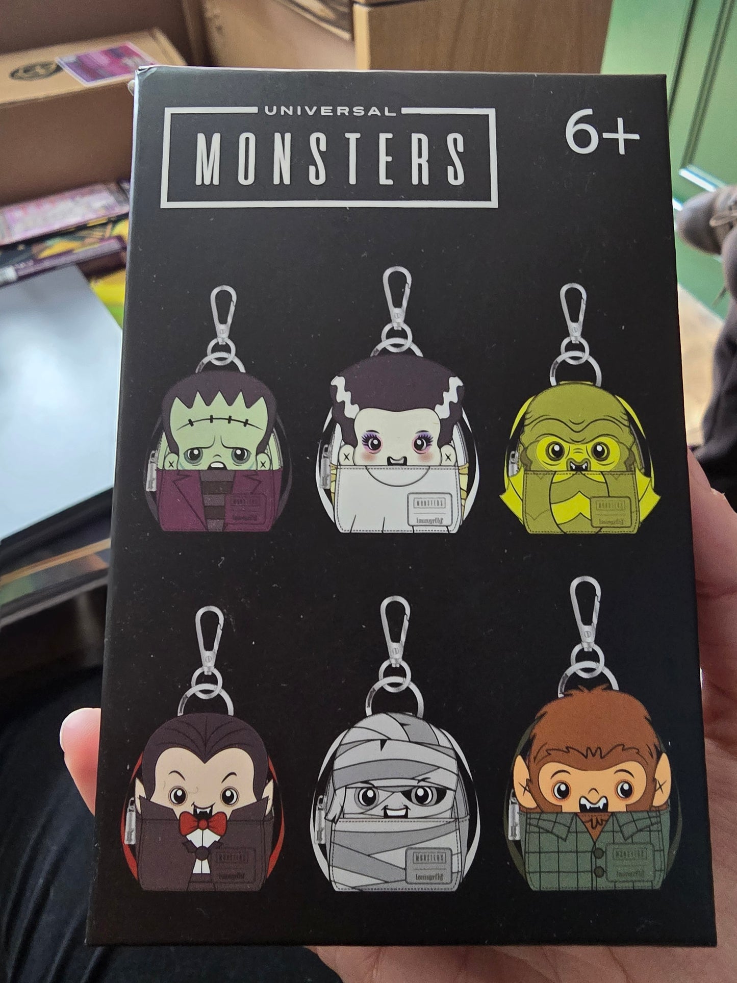 Loungefly - Universal Monsters Bag Charms - OPENED Dracula