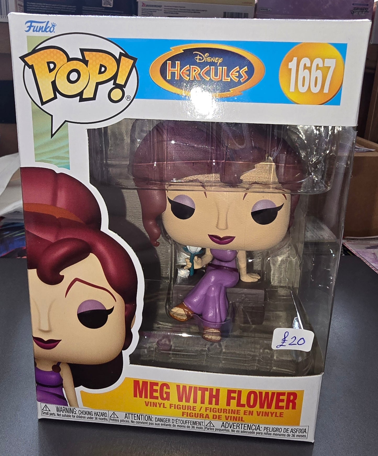 Disney Hercules - Meg With Flower #1667