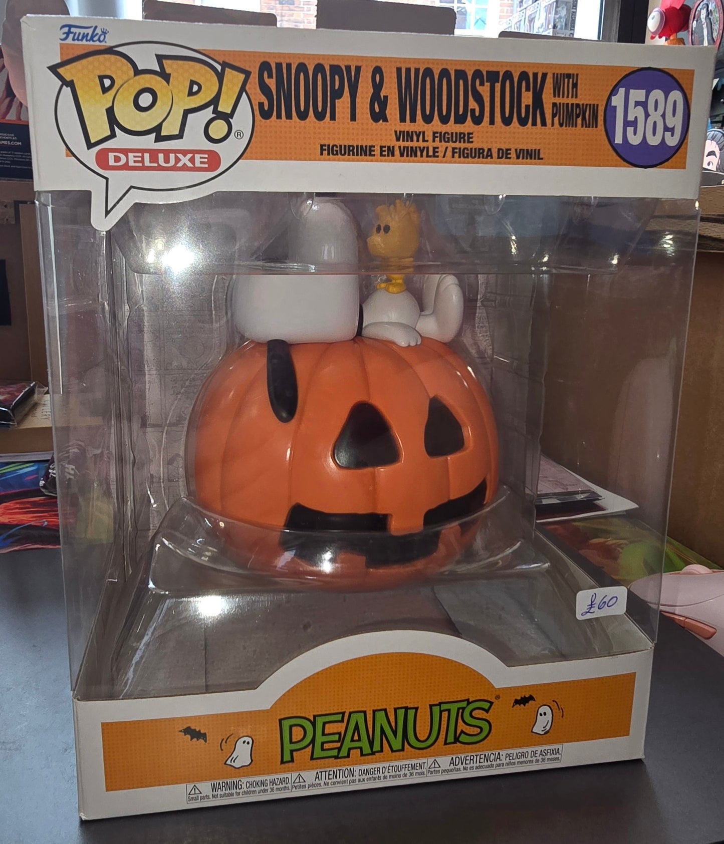 Peanuts - Snoopy and Woodstock with Pumpkin #1589
