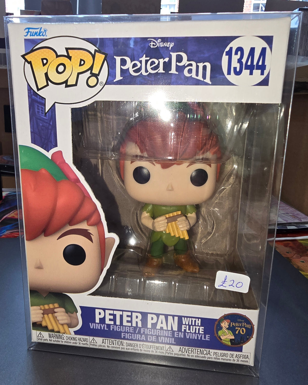 Disney Peter Pan - Peter Pan with Flute #1344