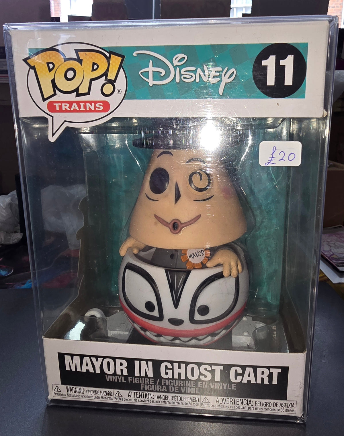 Disney - Mayor in Ghost Cart #11