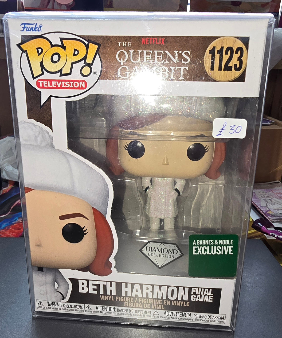 The Queens Gambit - Beth Harmon Final Game #1123 Diamond, Exclusive