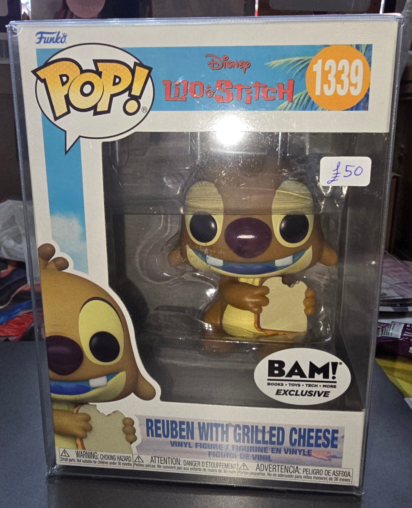 Disney Lilo and Stitch - Reuben With Grilled Cheese #1339 Bam Exclusive
