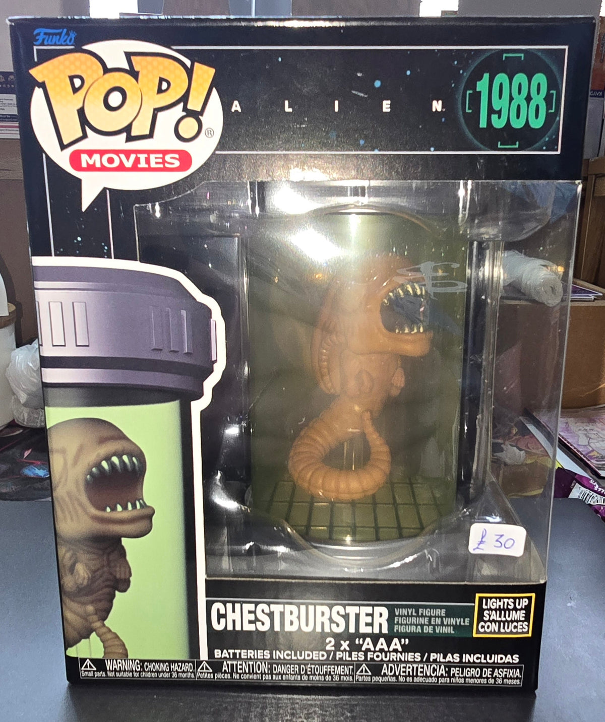 Alien - Chestburster #1988 Lights Up