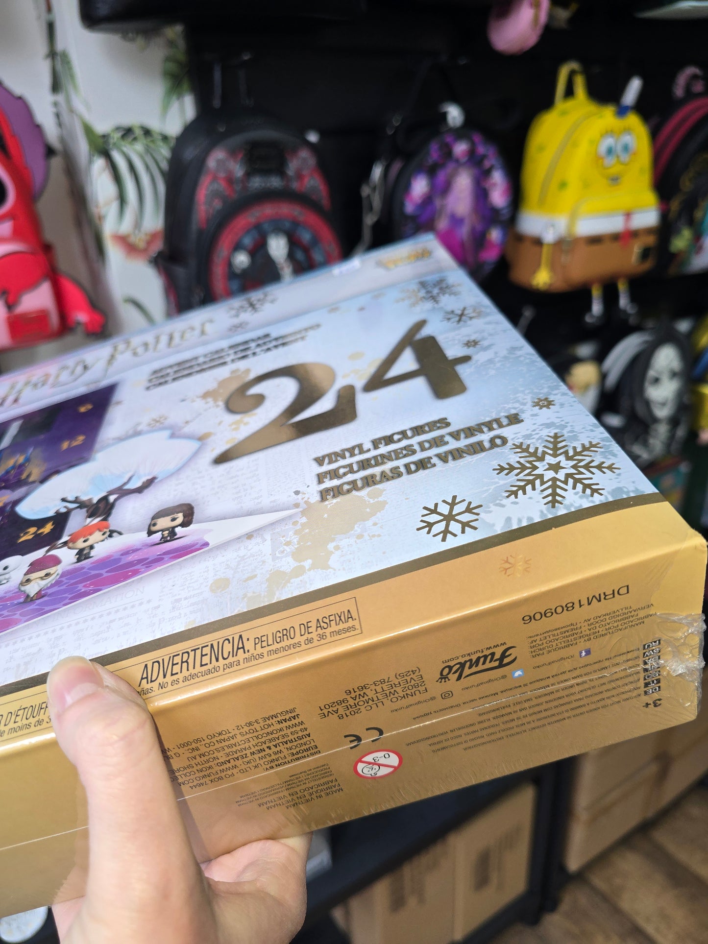 Harry Potter Pocket Pop Advent Calendar from 2018 Sealed