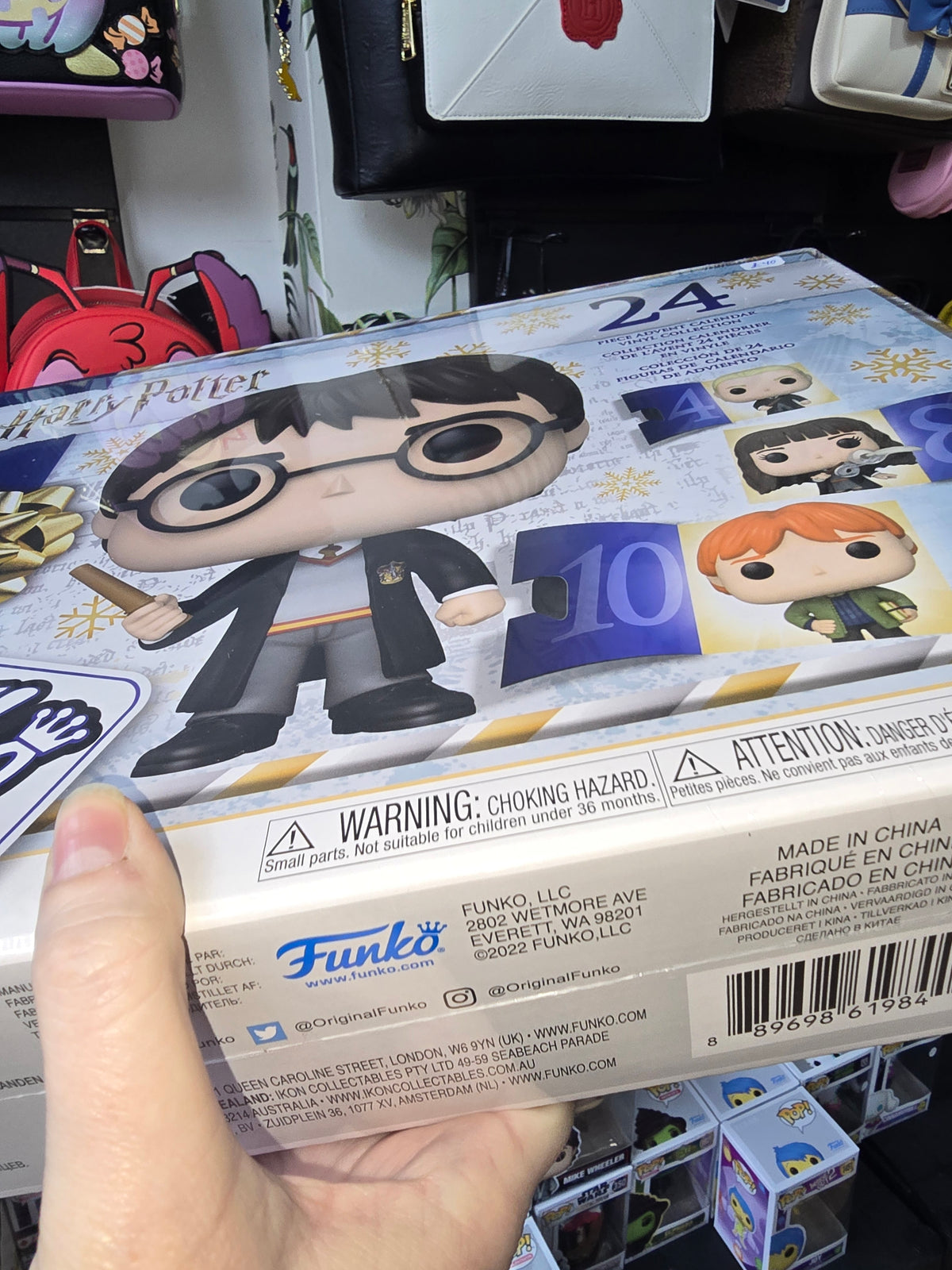 Harry Potter Pocket Pop Advent Calendar from 2022 Sealed
