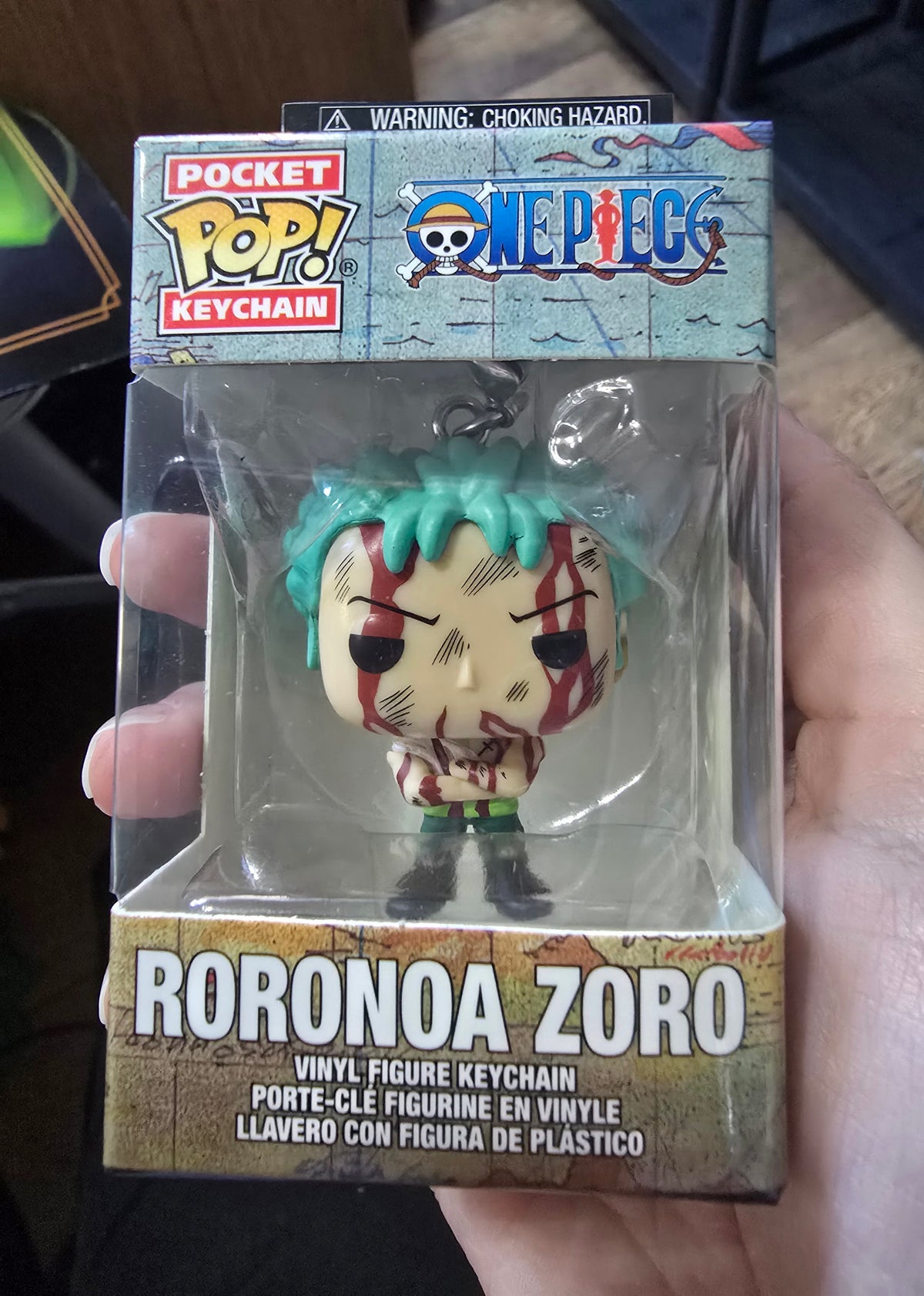 One Piece Funko Keychain - Roronoa Zoro
