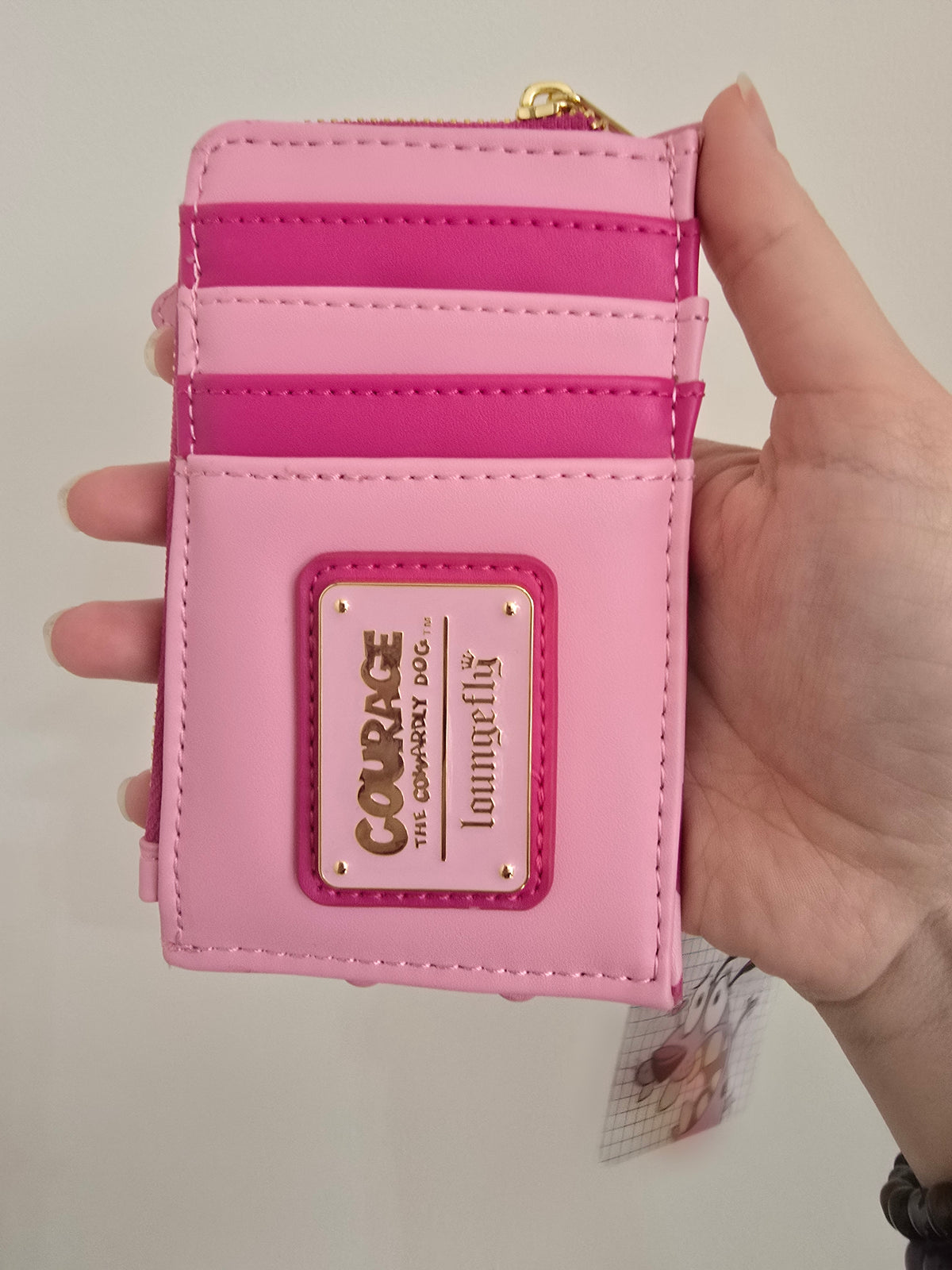 Loungefly Courage the Cowardly Dog Card Holder