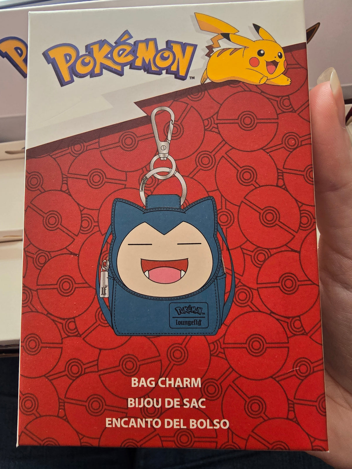 Loungefly - Pokémon Snorlax Mini Backpack Charm