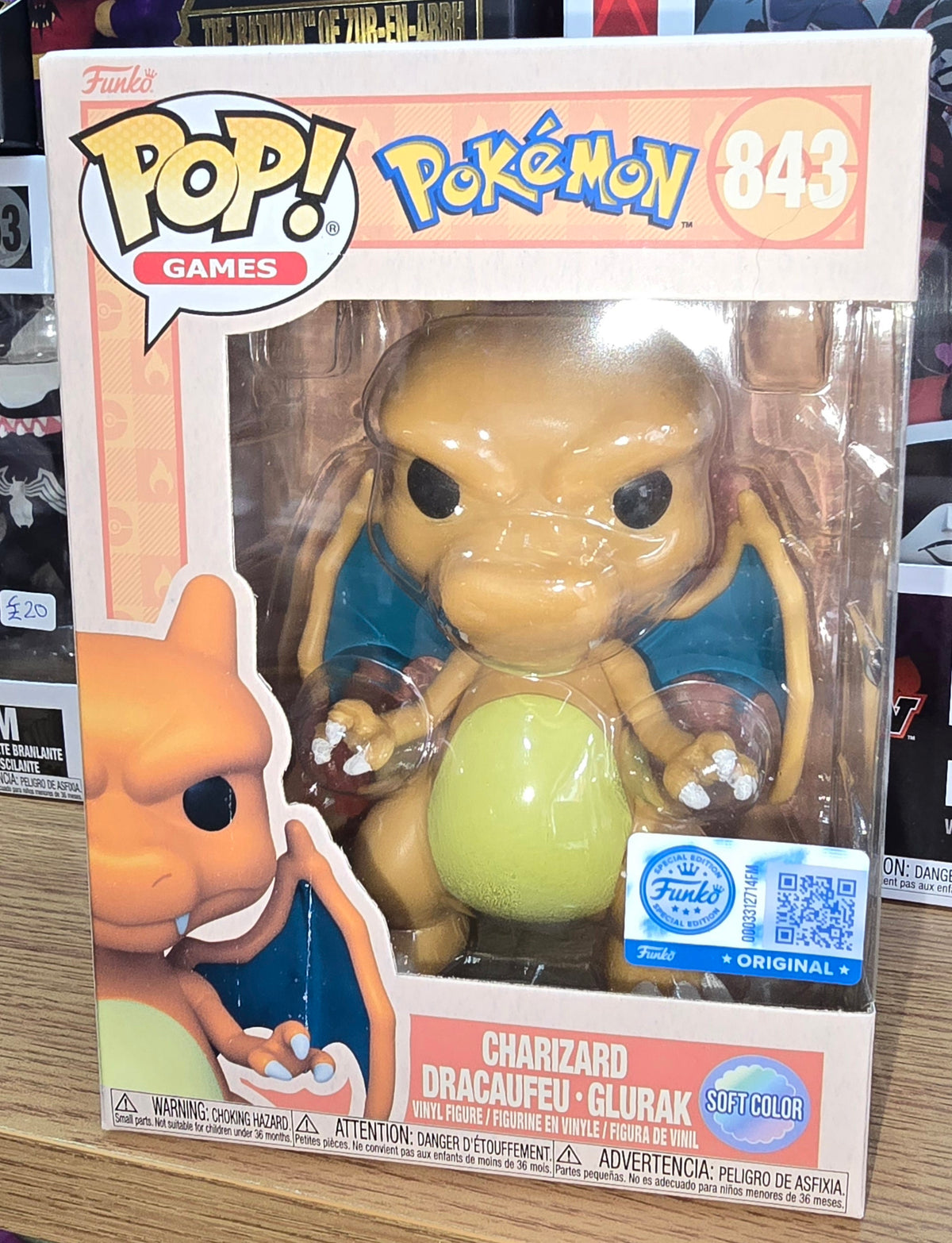Pokémon - Charizard #843 Soft Colour, Special Edition