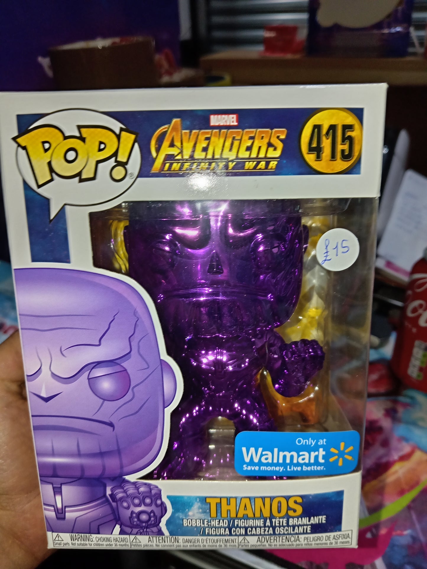 Marvel Avengers Infinity War - Thanos #415 Chrome Exclusive