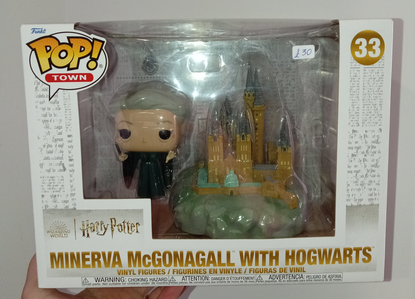 Harry Potter - Minerva McGonagall With Hogwarts #33