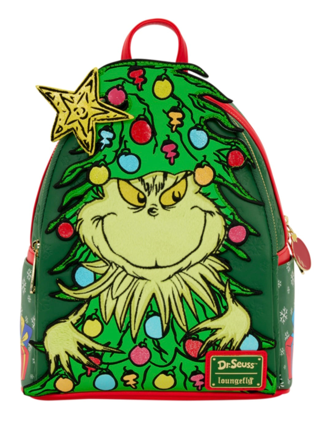 Loungefly - Dr Seuss Grinch Holiday Mini Backpack PRE-ORDER