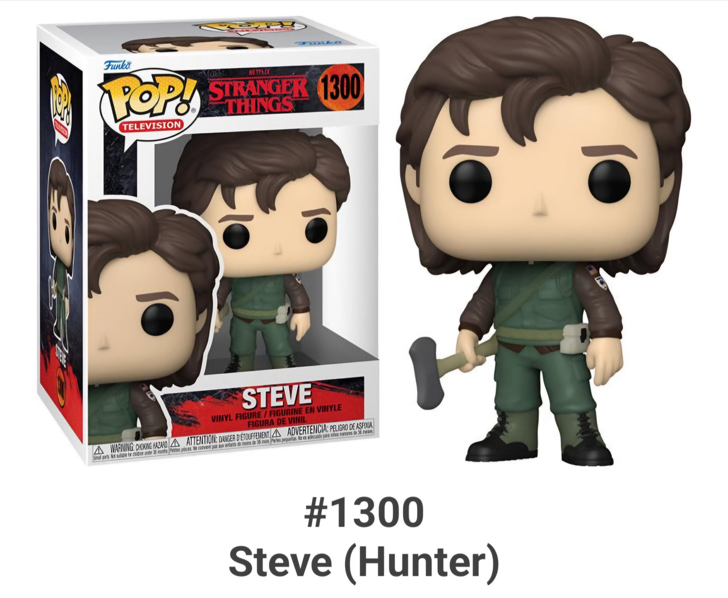 Stranger Things - Steve (Hunter) #1300 PRE-ORDER