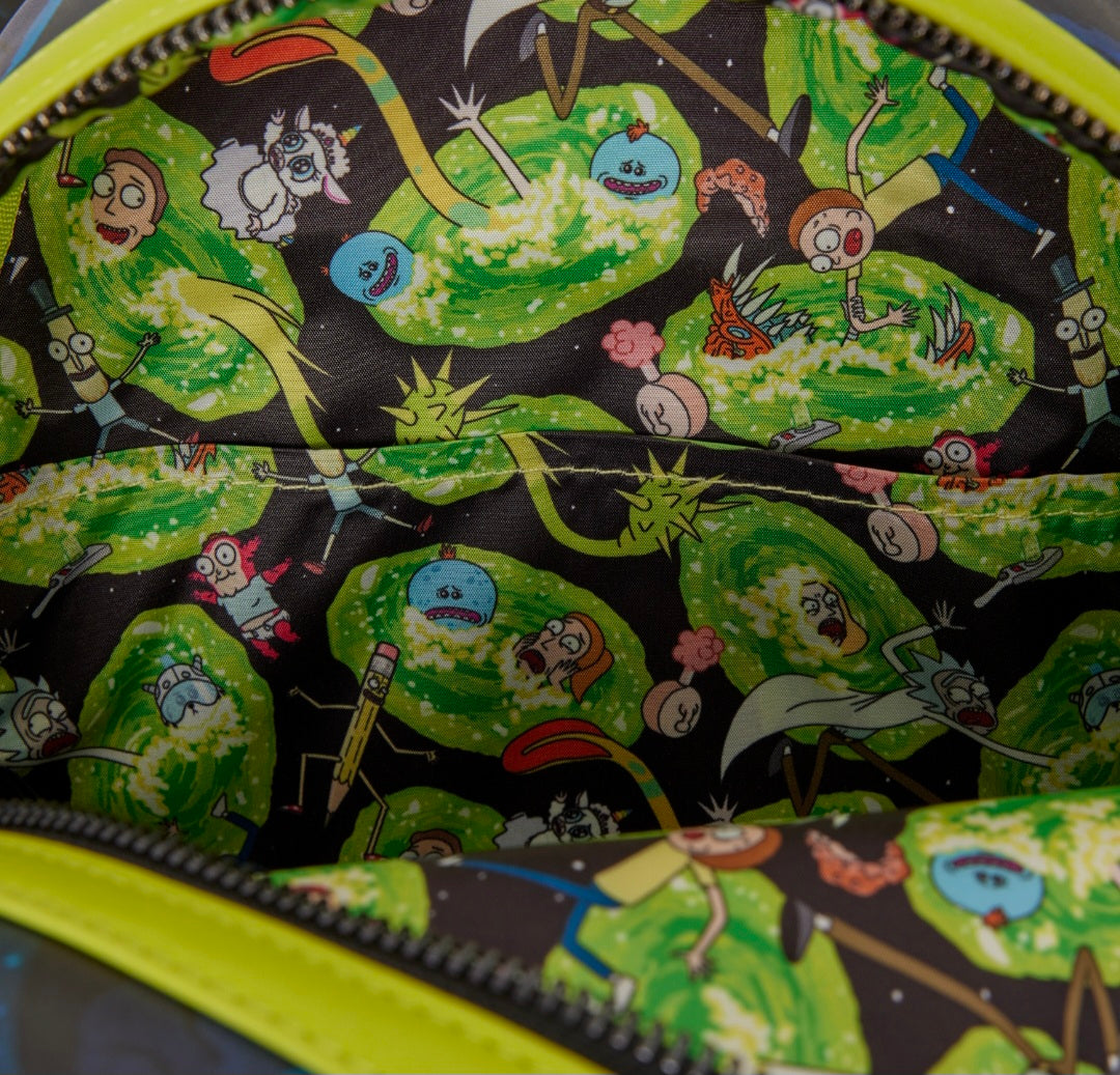 Loungefly - Rick and Morty Glow Mini Backpack